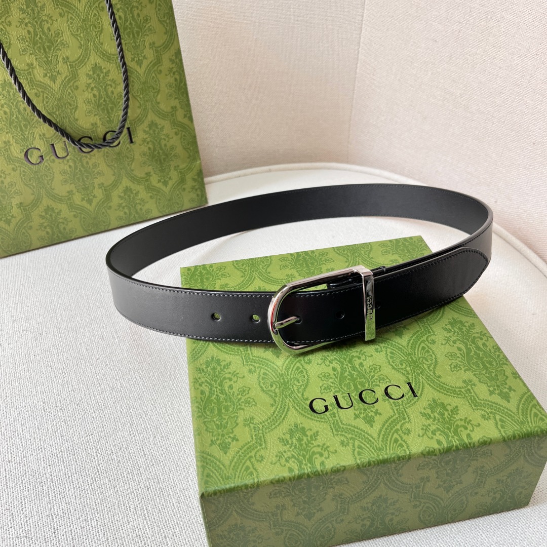 Gucci leather belt