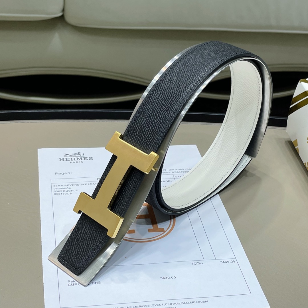 Hermès  Cowhide Belt