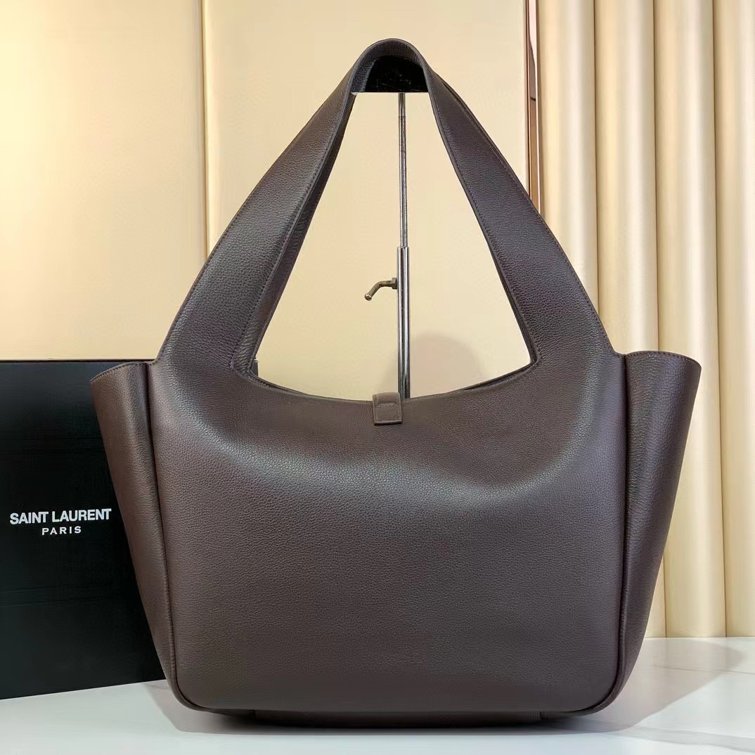 YSL BEA IN GRAINED LEATHER