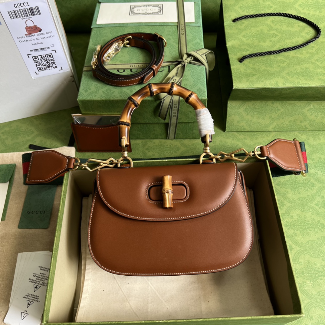 Gucci Bamboo 1947 small top handle bag