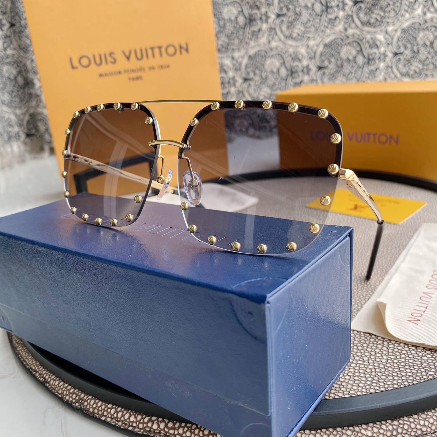 New Diamond Inlaid Women’s Flat Mirror Anti Blue Mirror Computer Goggle Play Phone Eye Protection