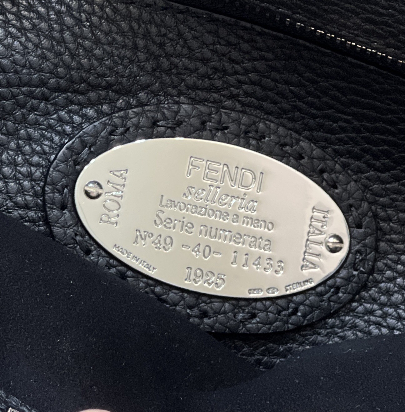 Fendi O’Lock Zipper