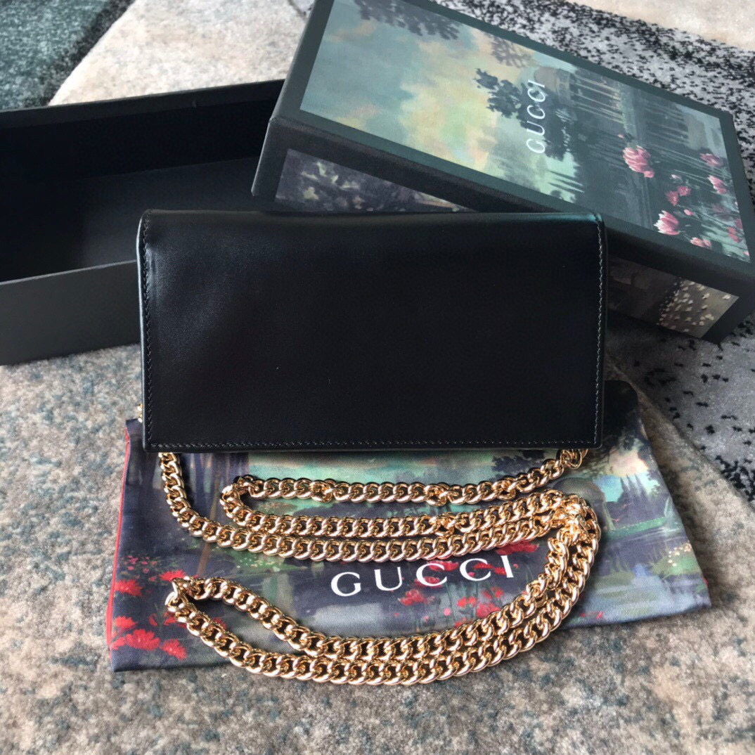 Gucci Horsebit 1955 wallet with chain