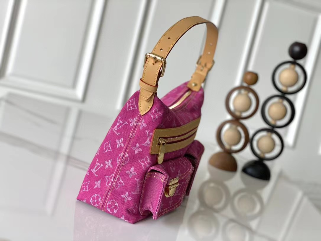 Louis Vuitton Denim Monogram Denim Baggy