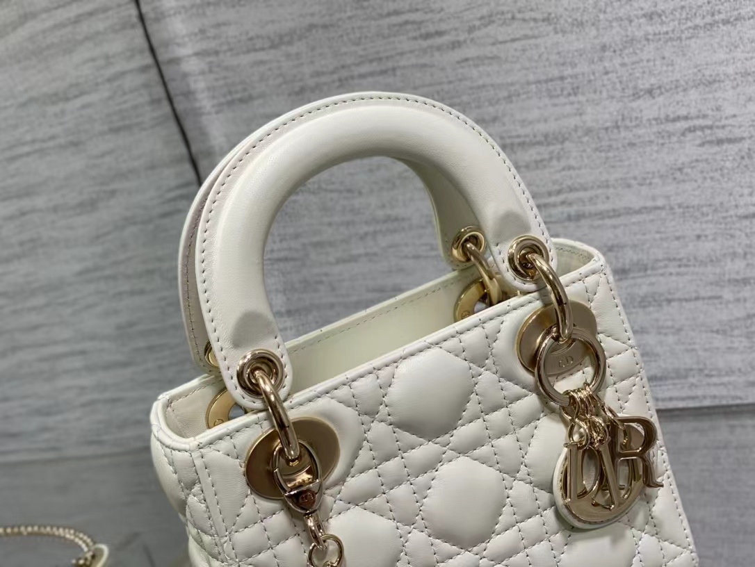 Lady Dior In White