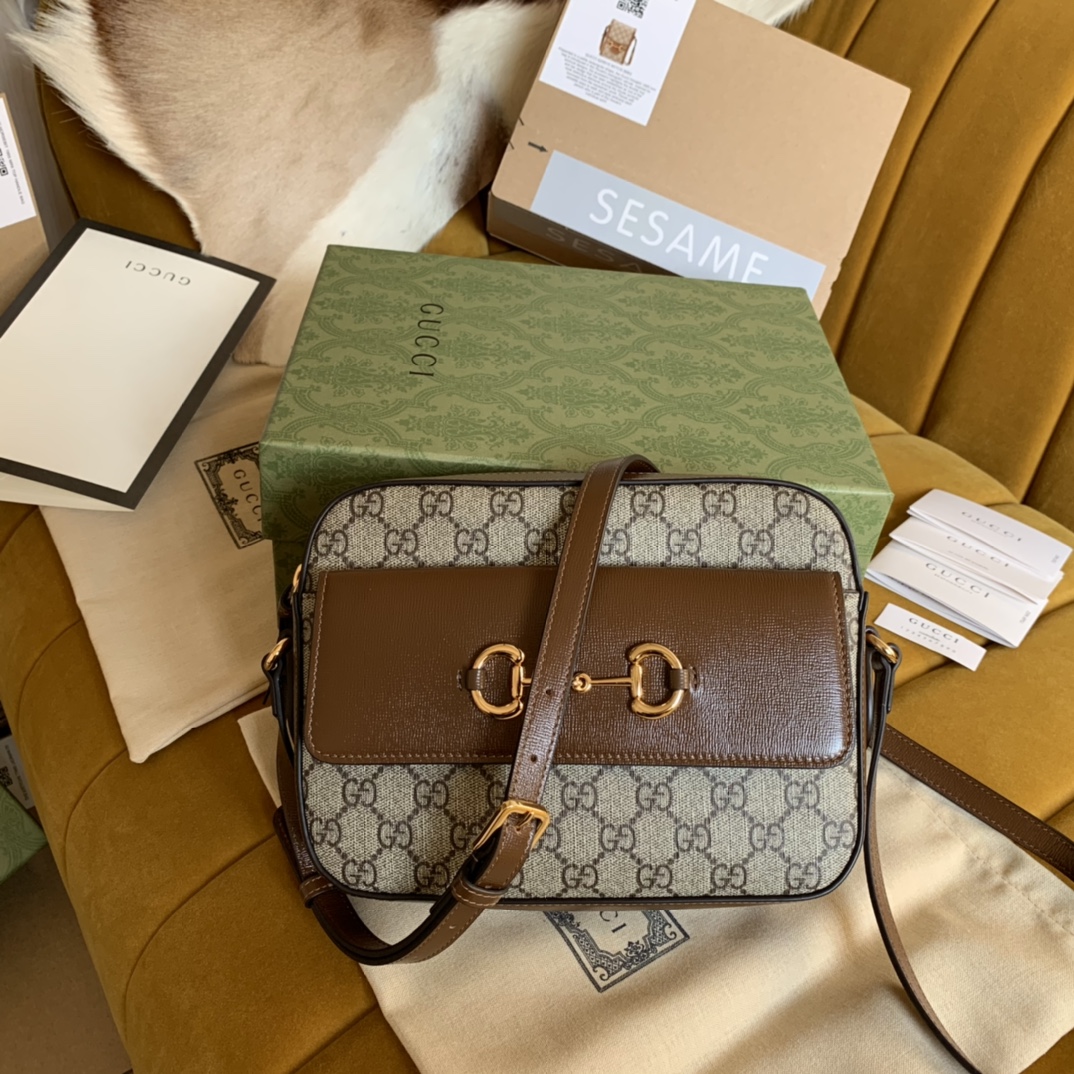Gucci Horsebit 1955 small shoulder bag