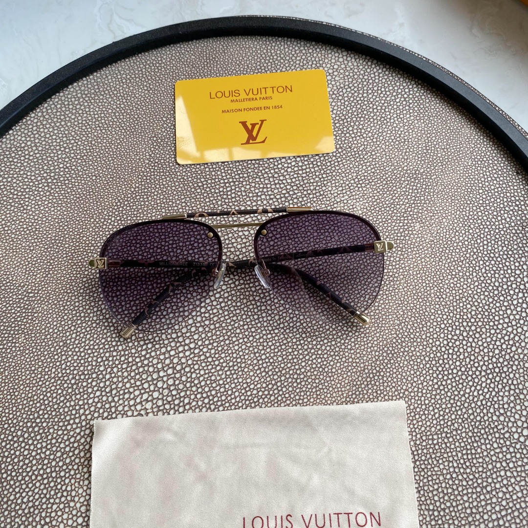 LOUIS VUITTON CLOCKWISE CANVAS SUNGLASSES