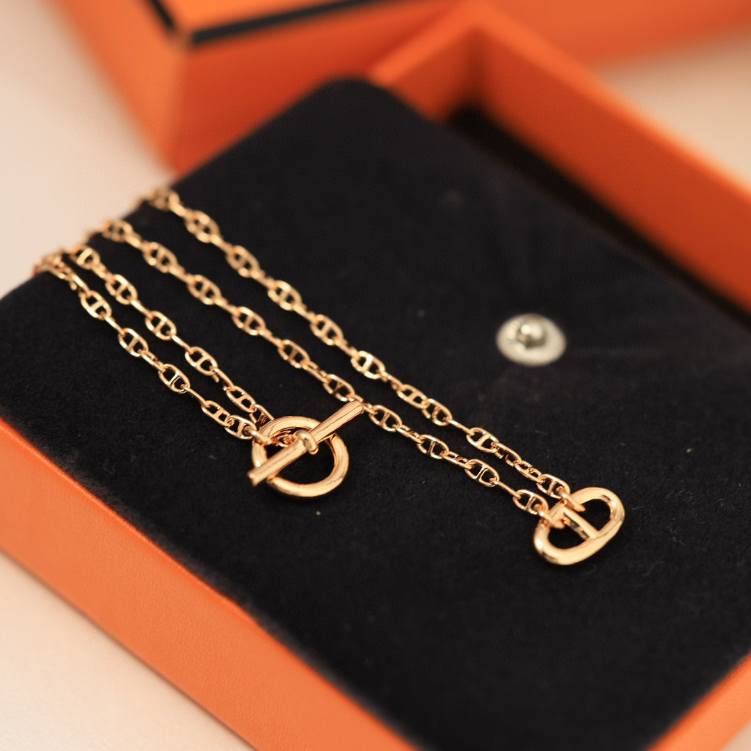 Hermes Chaine d’ancre Contour Pendant