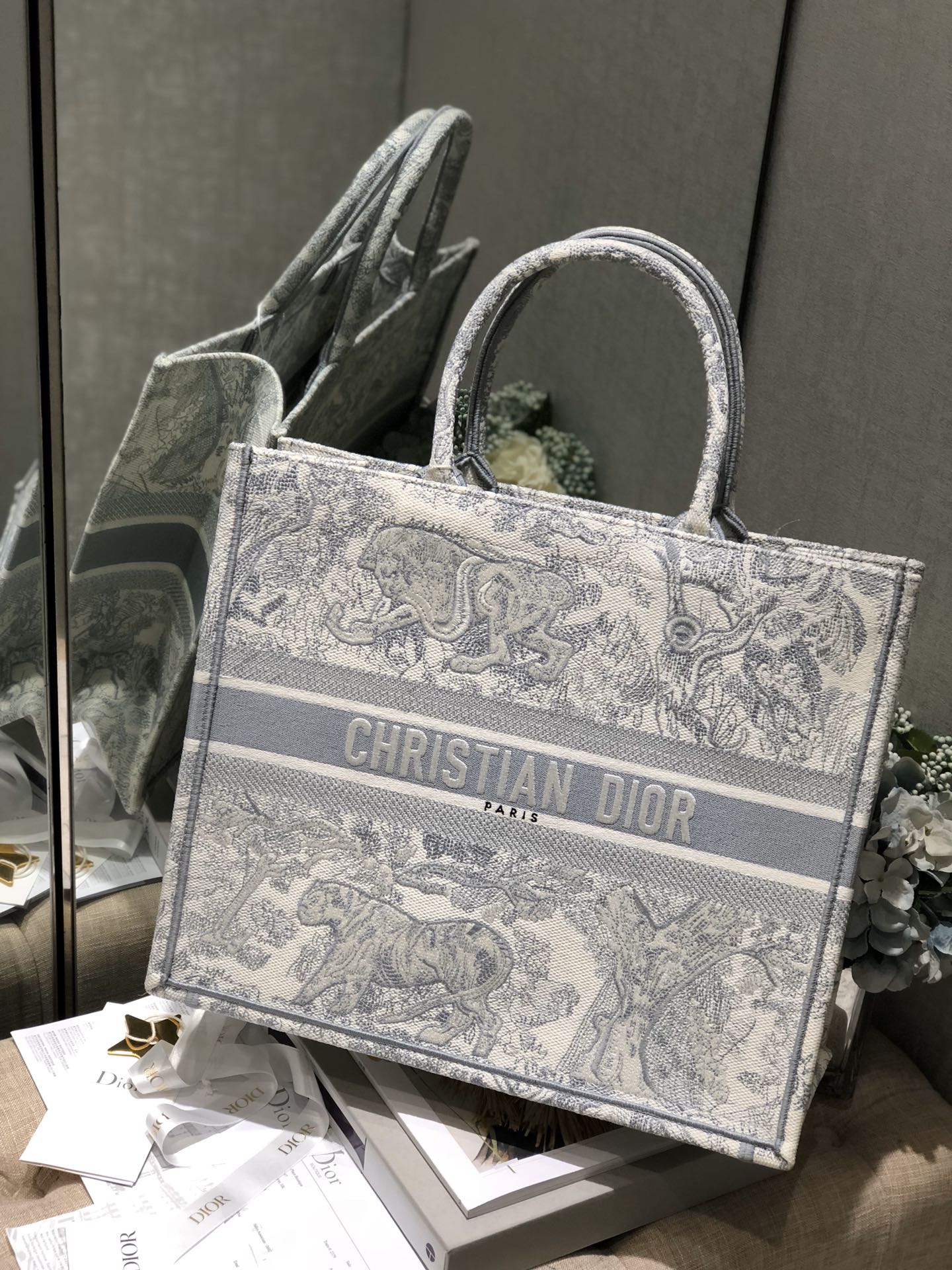 Dior Book Tote-Large