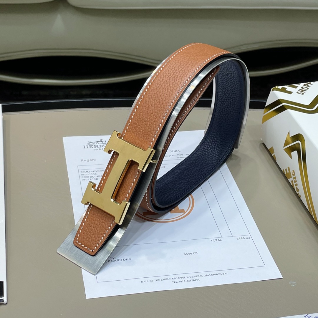 Hermès  Cowhide Belt