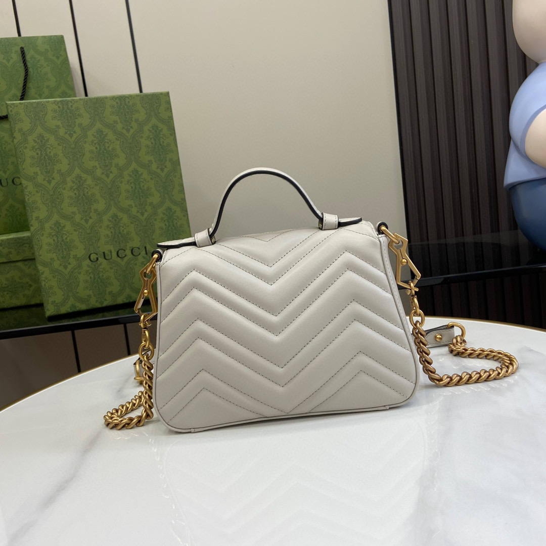 GG MARMONT MINI TOP HANDLE BAG