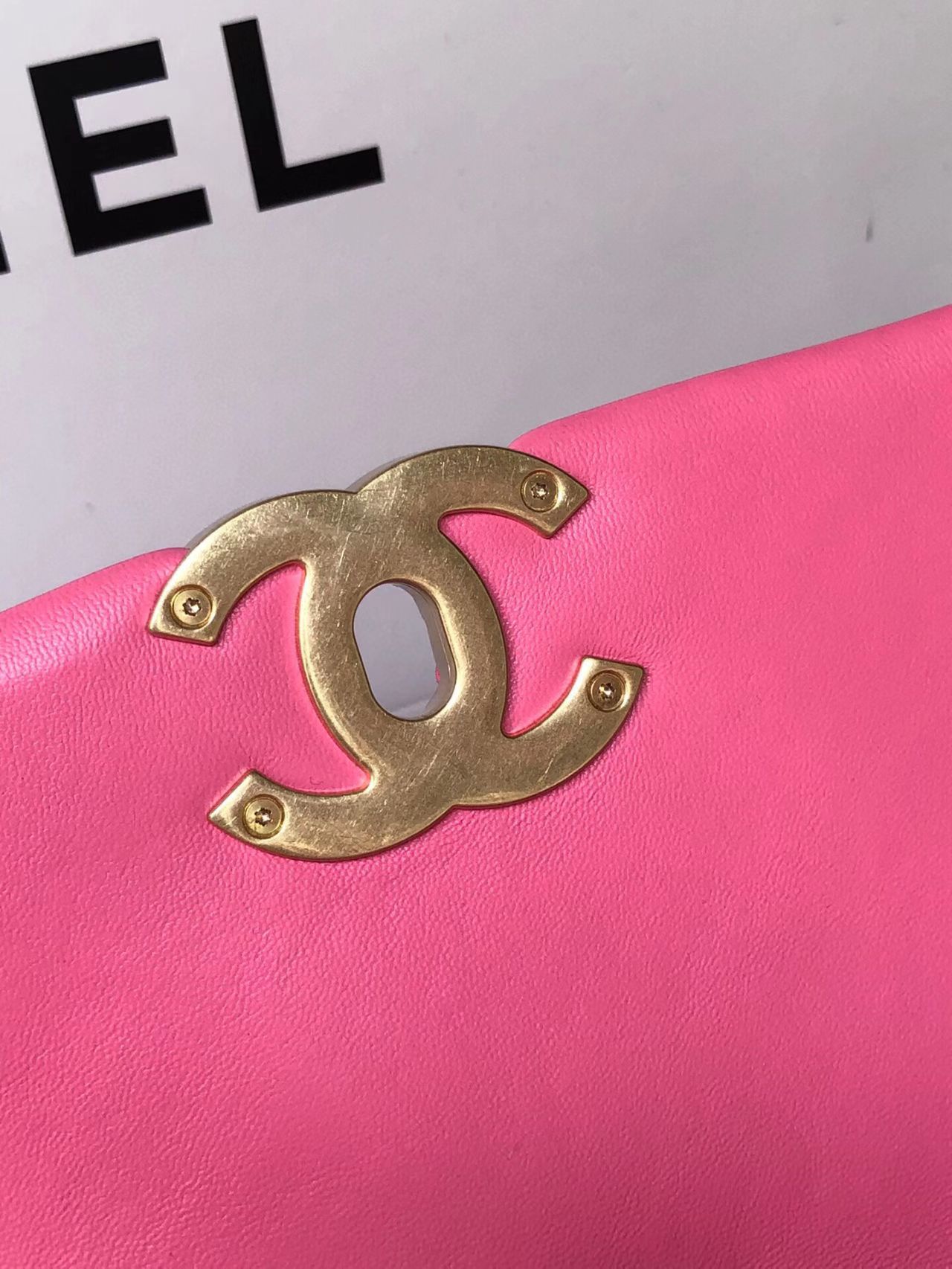 Pink Chanel Flap bag