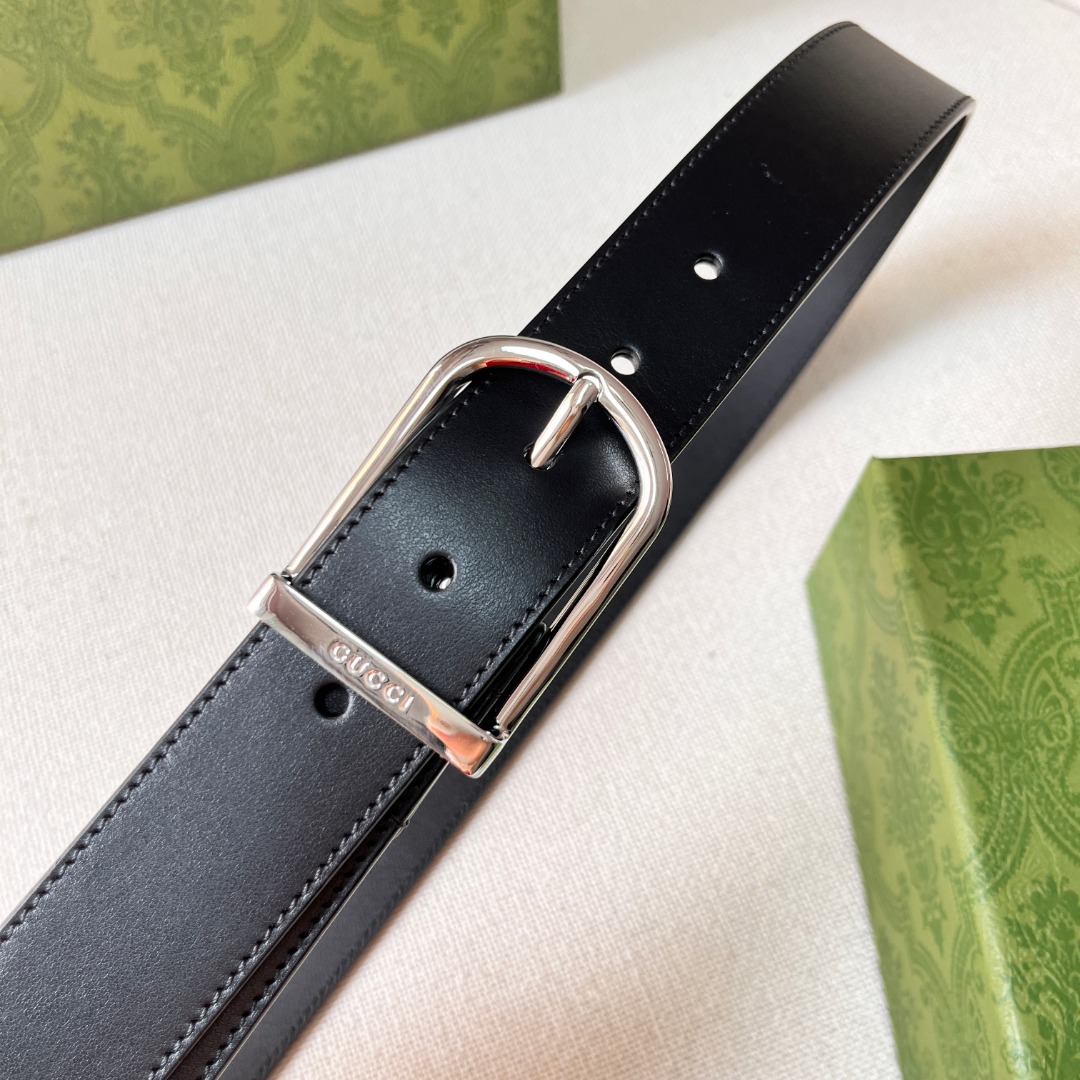 Gucci leather belt
