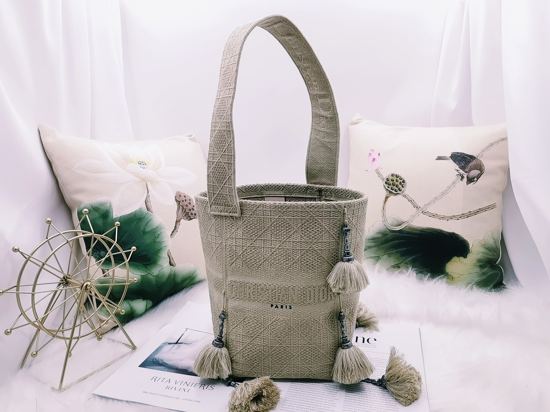 Dior bubble paisley print Bucket