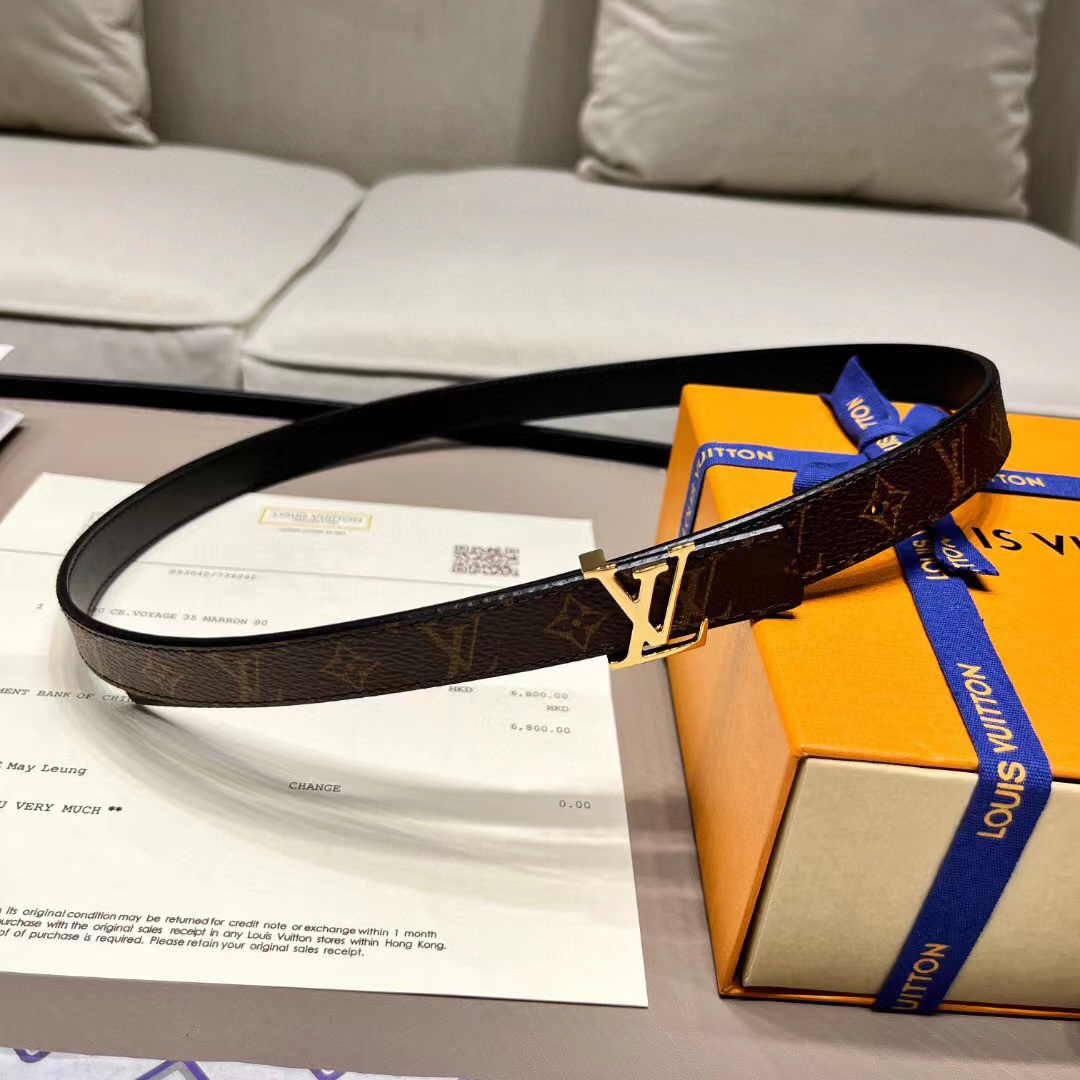 LV Belts for women