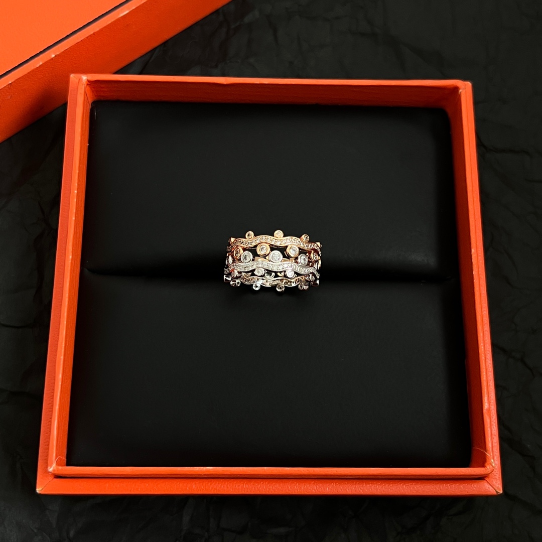 Hermes Reseau Lumiere Ring