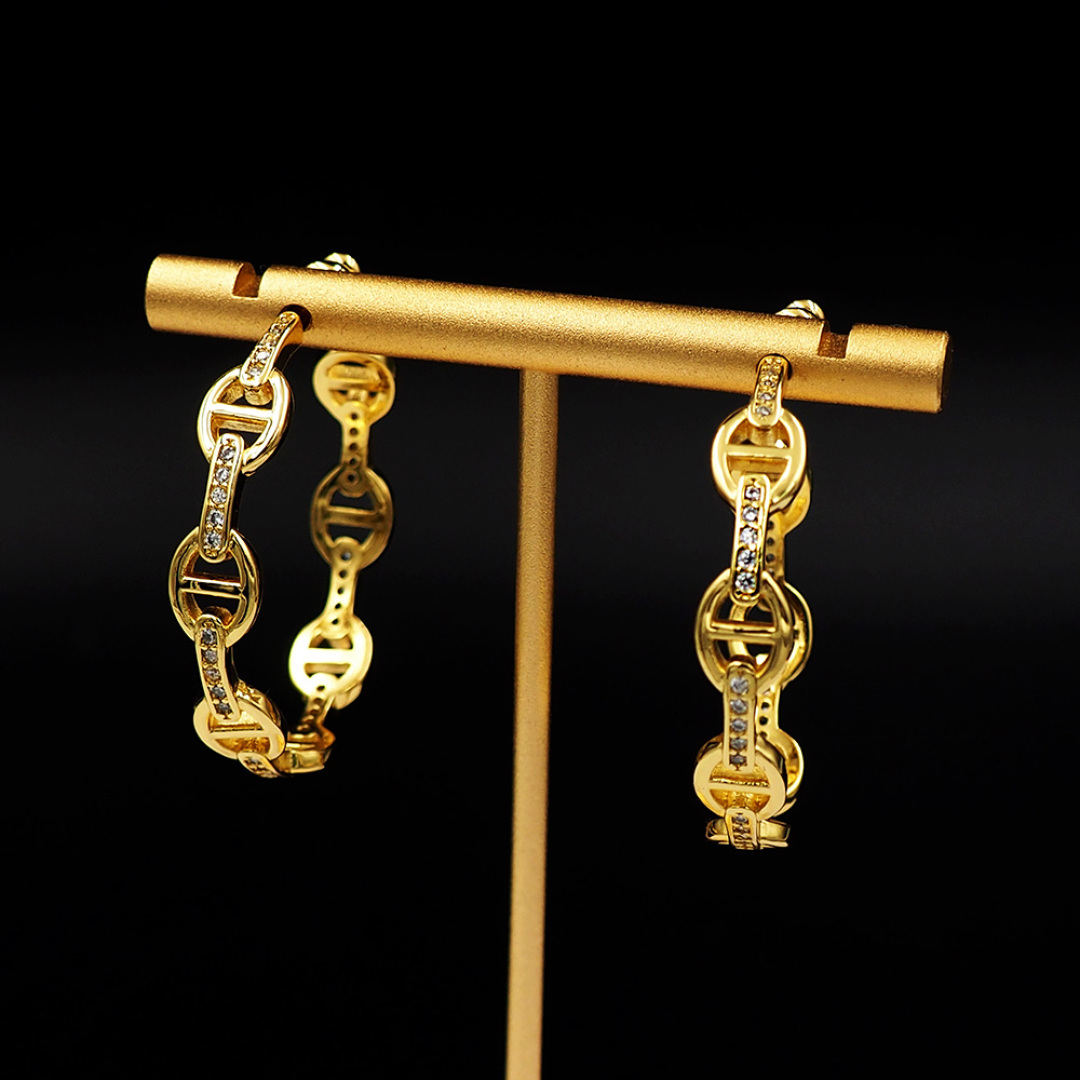 Hermes Constance Earrings