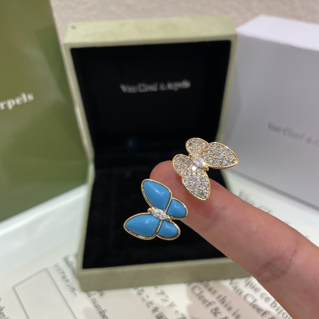 Van Cleef & Arpels Two Butterfly Ring