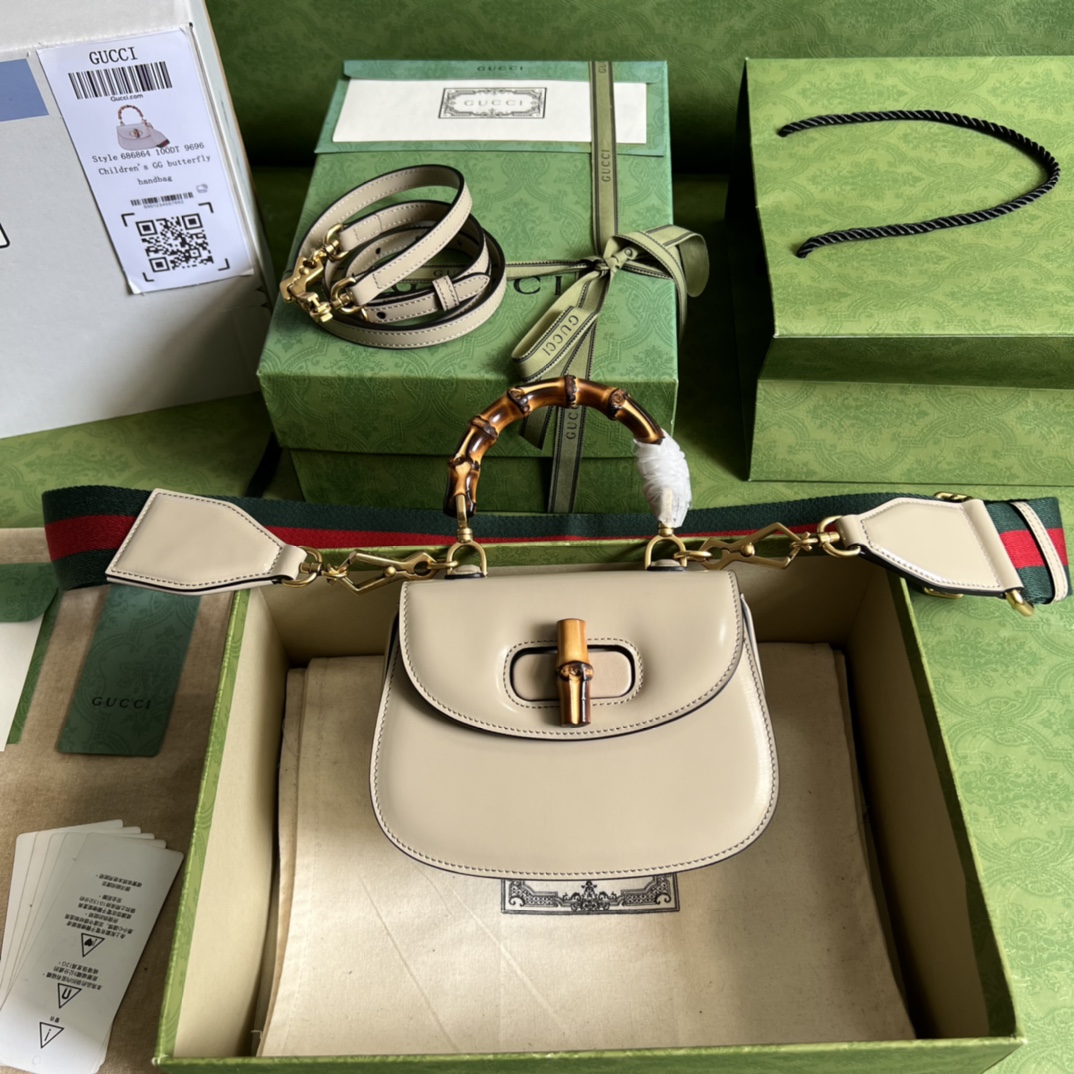 Gucci Bamboo 1947 mini top handle bag