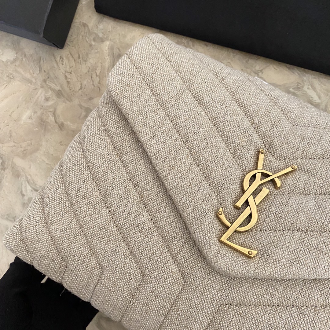 LOULOU SMALL BAG IN Y-QUILTED LEATHER