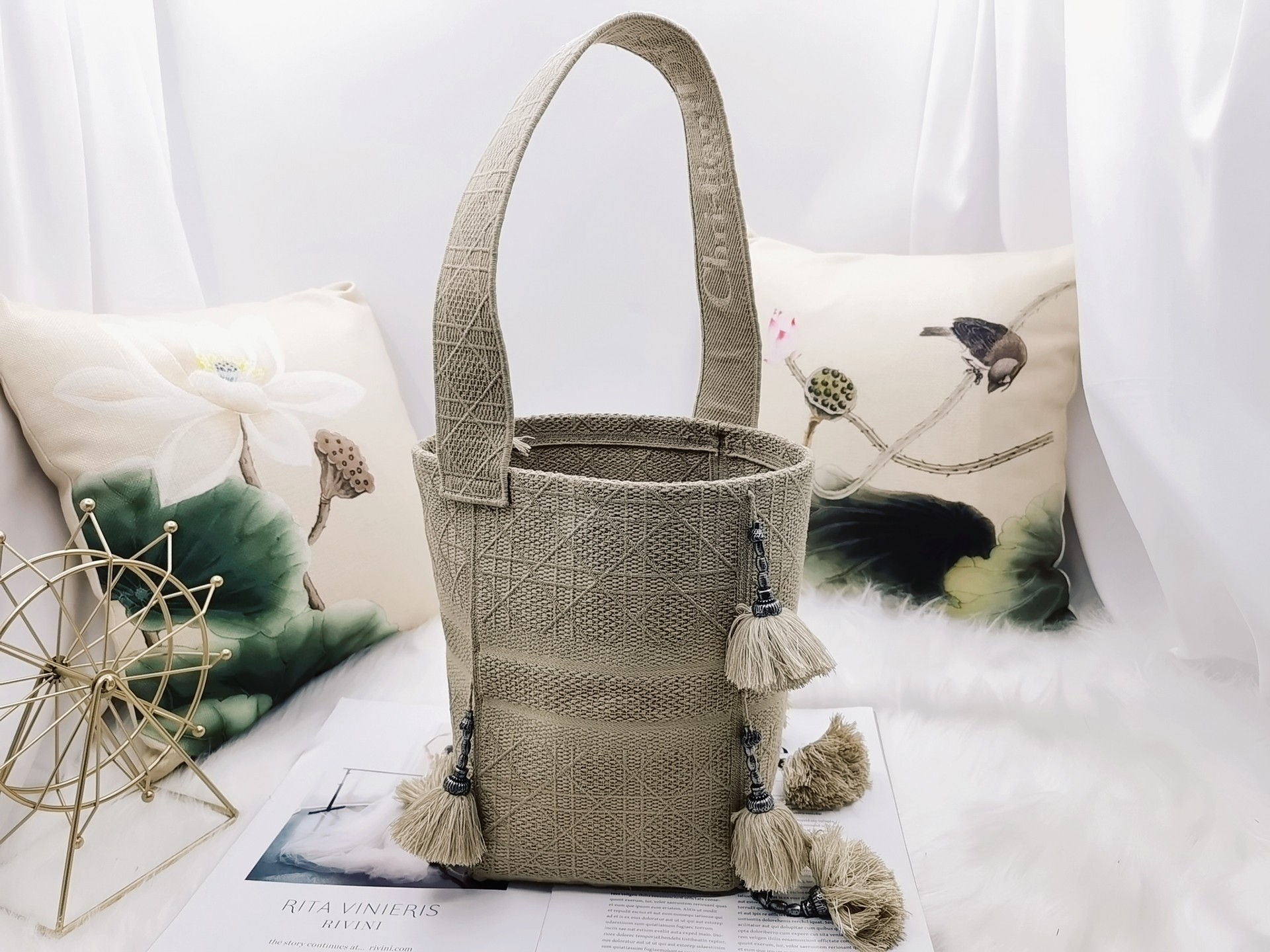 Dior bubble paisley print Bucket