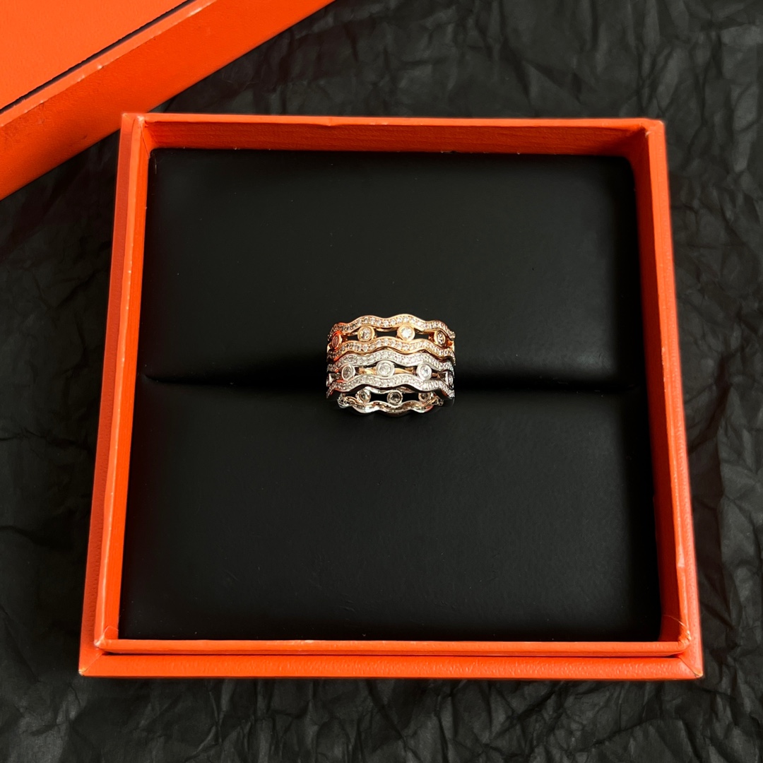 Hermes Reseau Lumiere Ring