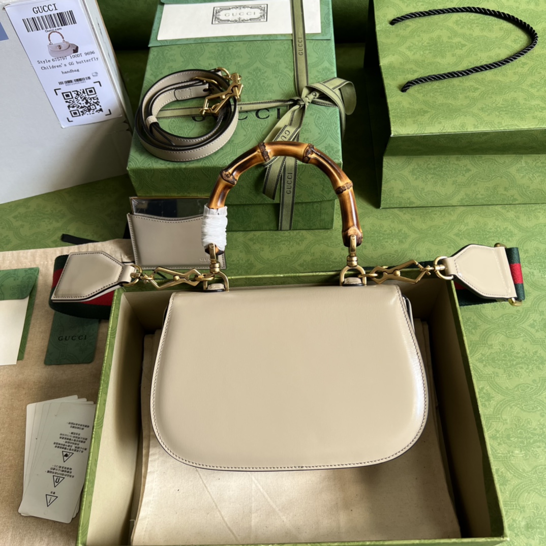 Gucci Bamboo 1947 small top handle bag