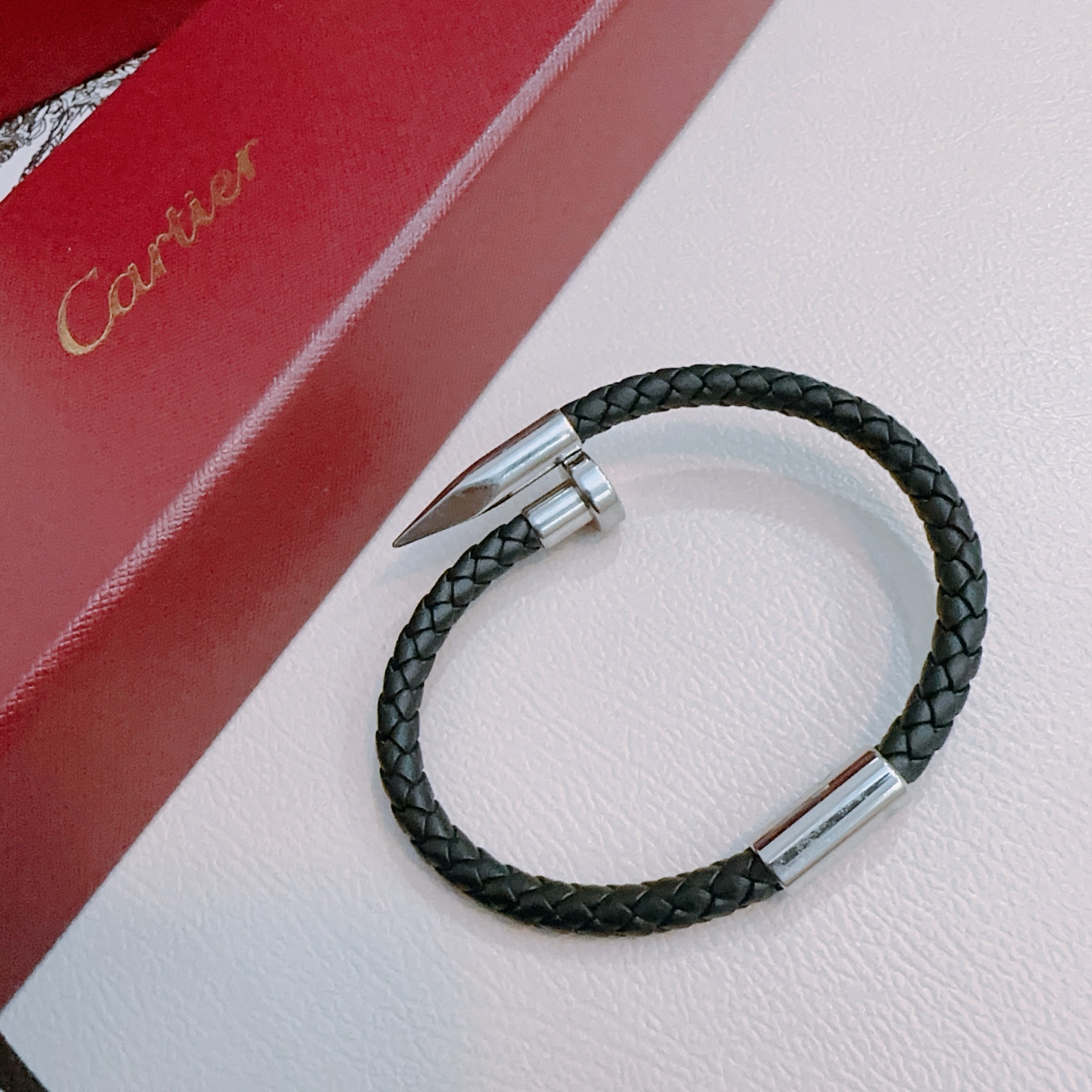 Cartier Stainless Steel Nail Bracelet