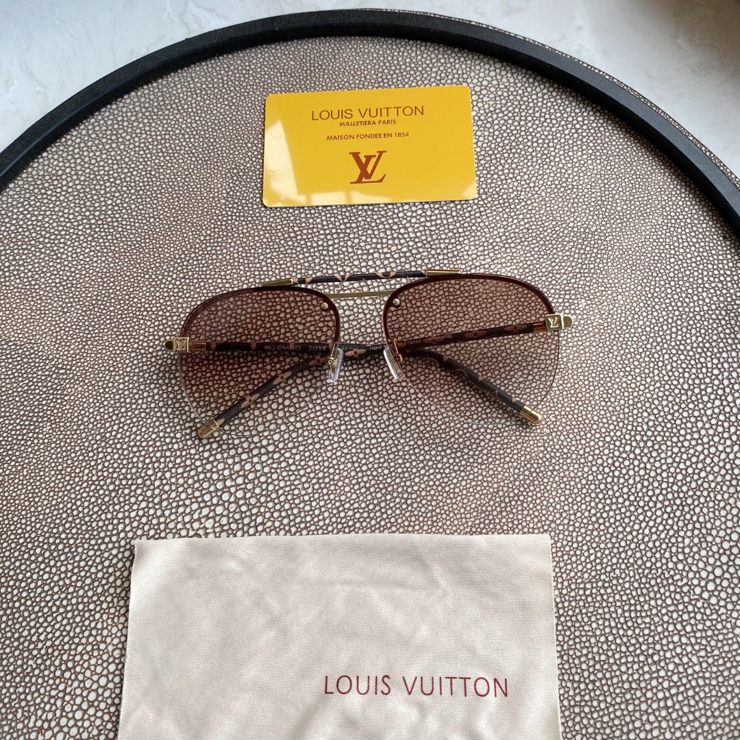 LOUIS VUITTON CLOCKWISE CANVAS SUNGLASSES