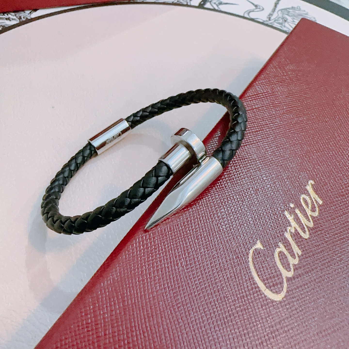 Cartier Stainless Steel Nail Bracelet