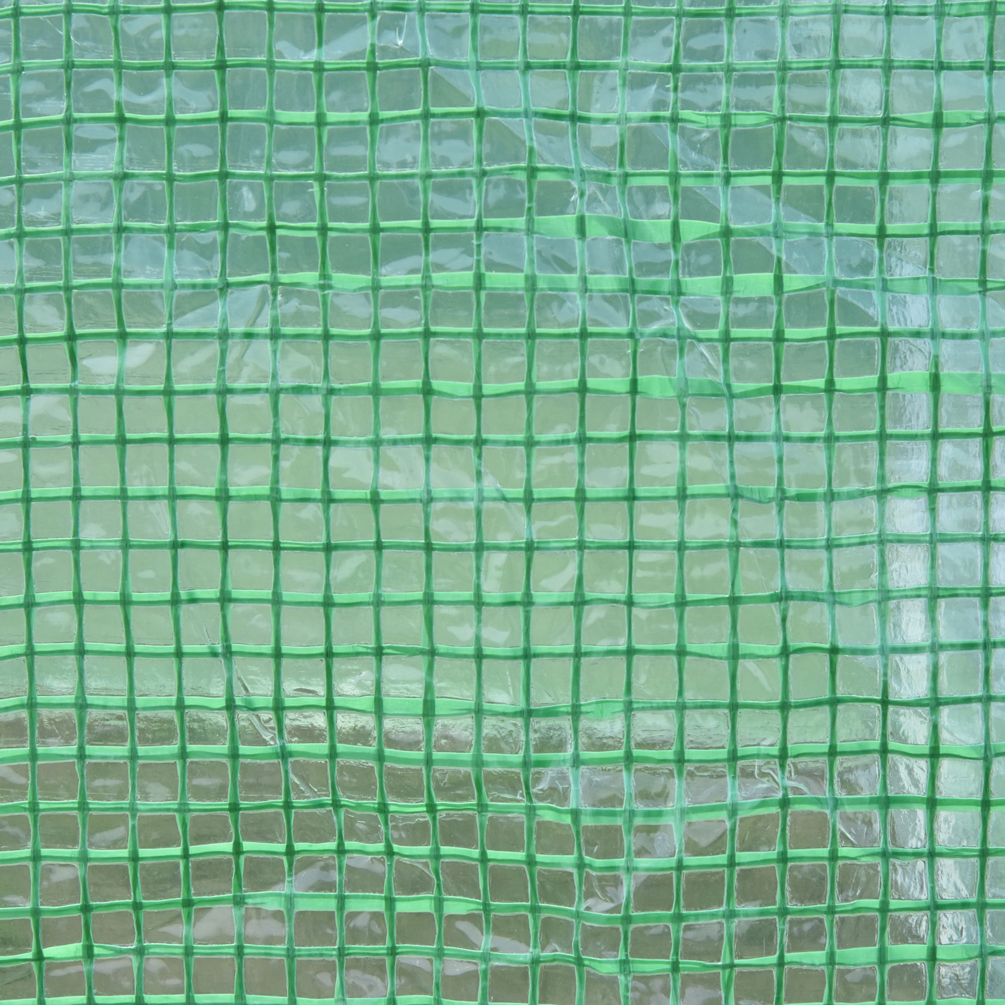 Outsunny Tuinkas Tomatenkas Broeikas Folietunnel Kweekkas met Venster Groen 595 x 300 x 200 cm