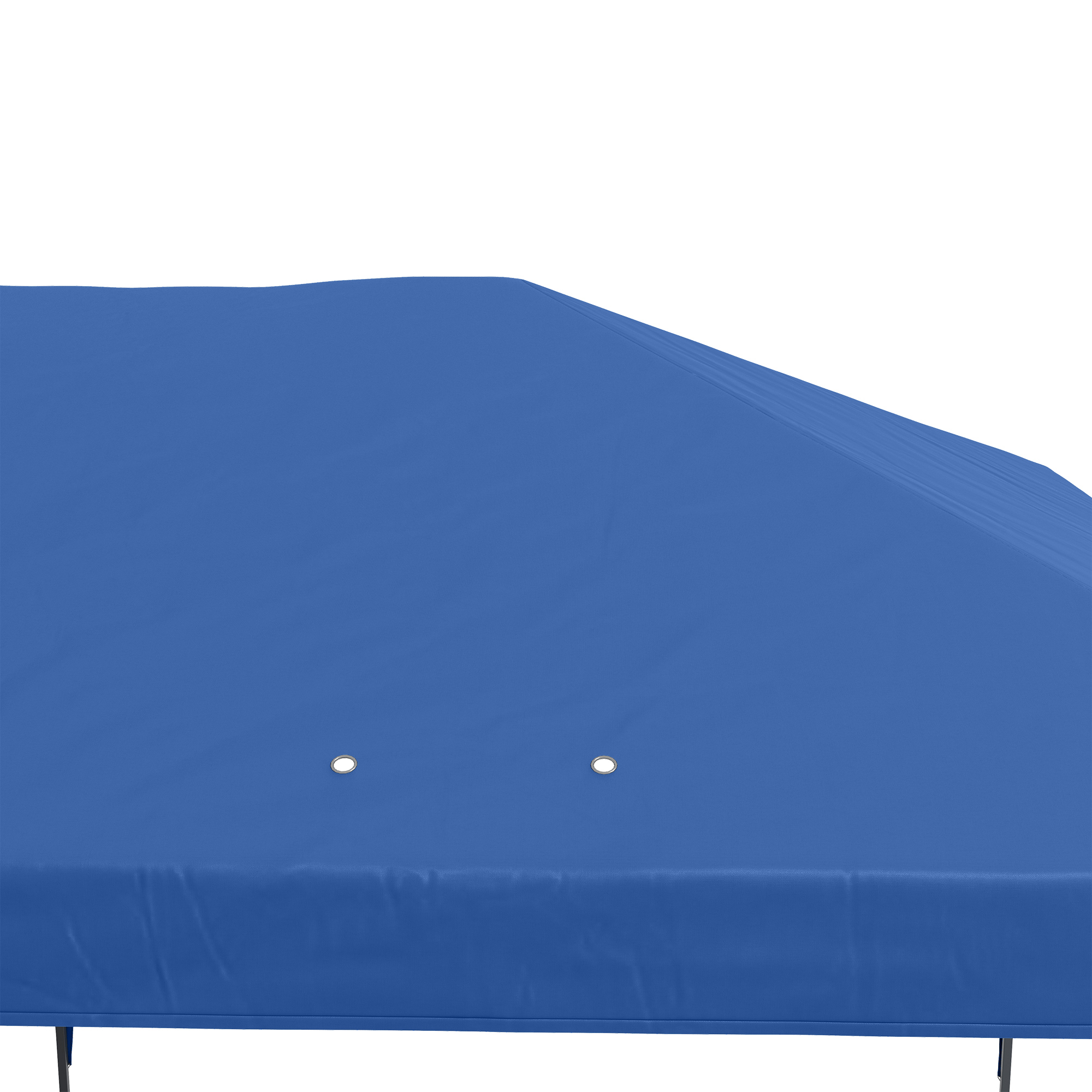 Outsunny Faltpaviljoen Tuinpaviljoen Partytent, inklapbaar, weerbestendig, 5,9 m x 2,95 m x 2 m, Blauw