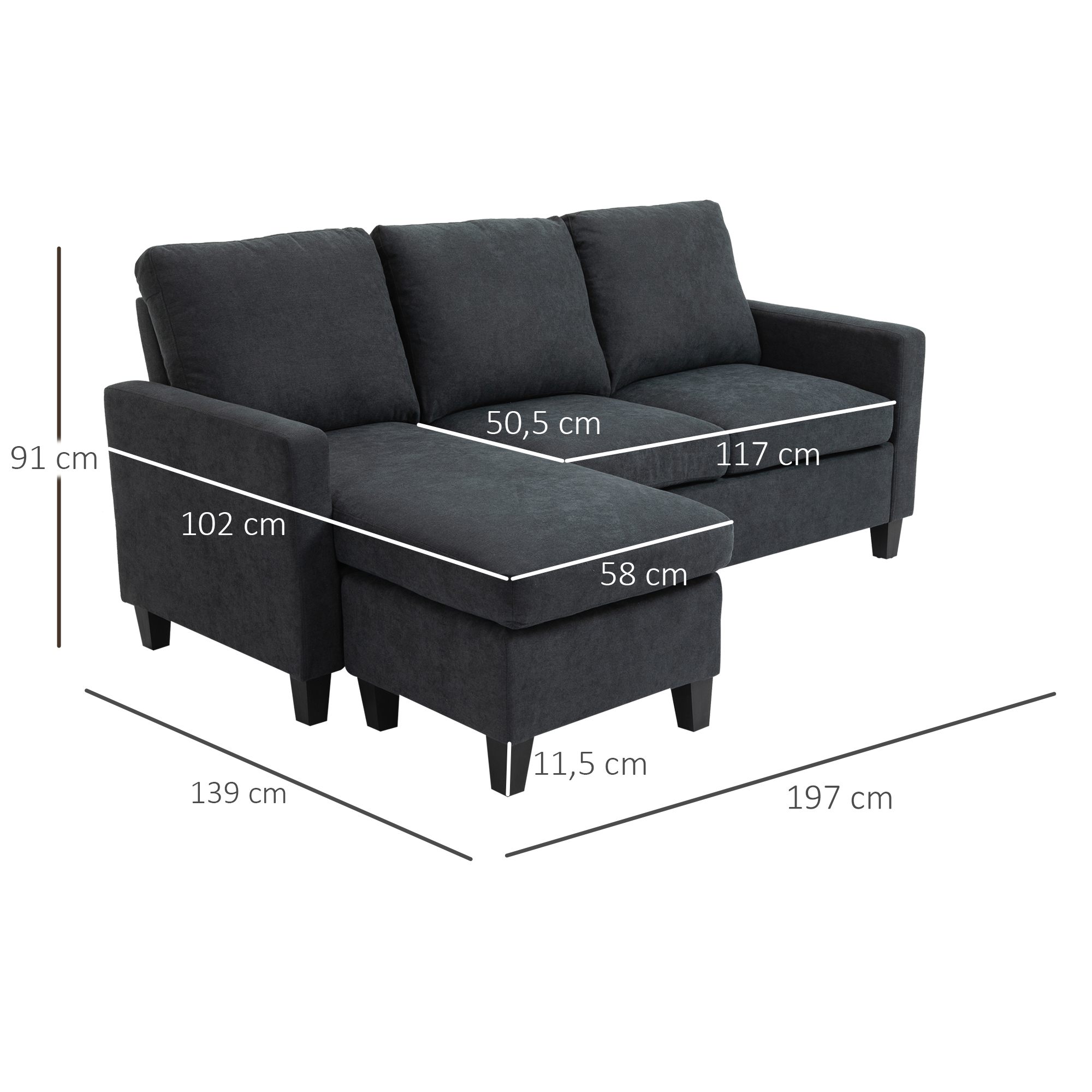 HOMCOM Keukenkast, keukenbuffet met lade, multifunctionele kast met 2 open niveaus, 2 kasten, vitrinekast met anti-kantelbeveiliging, voor woonkamer, wit, 100 x 40 x 180 cm