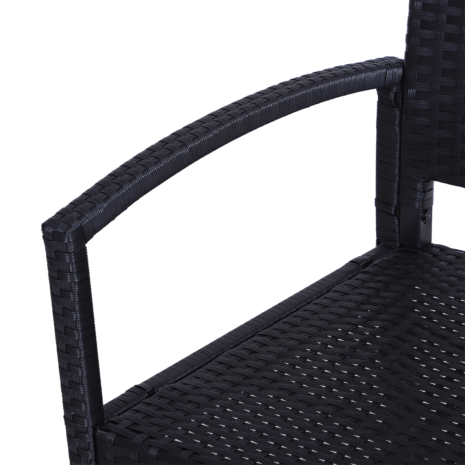 Outsunny poly-rotan tuinbank