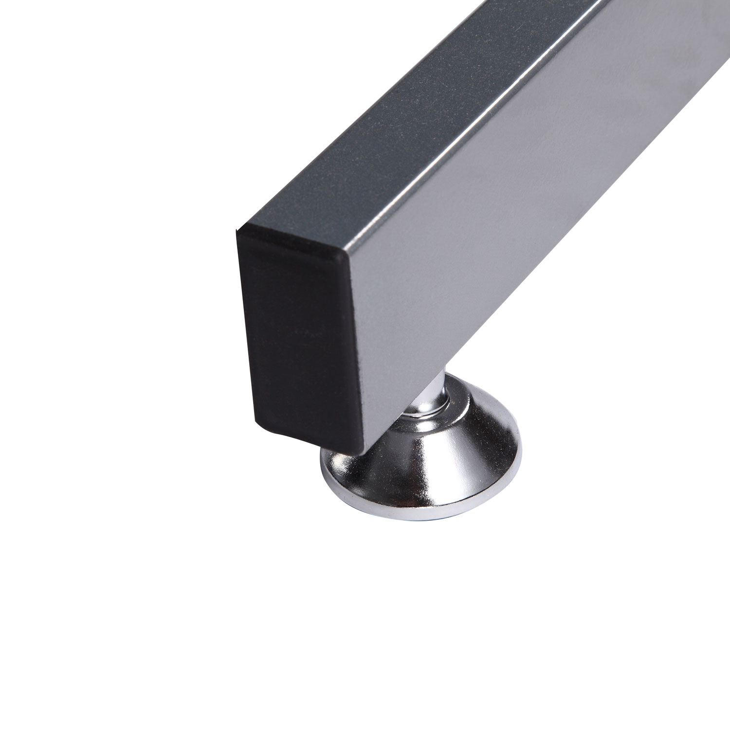 HOMCOM Computertafel hoekschrijftafel PC-tafel kantoortafel met veiligheidsglas
