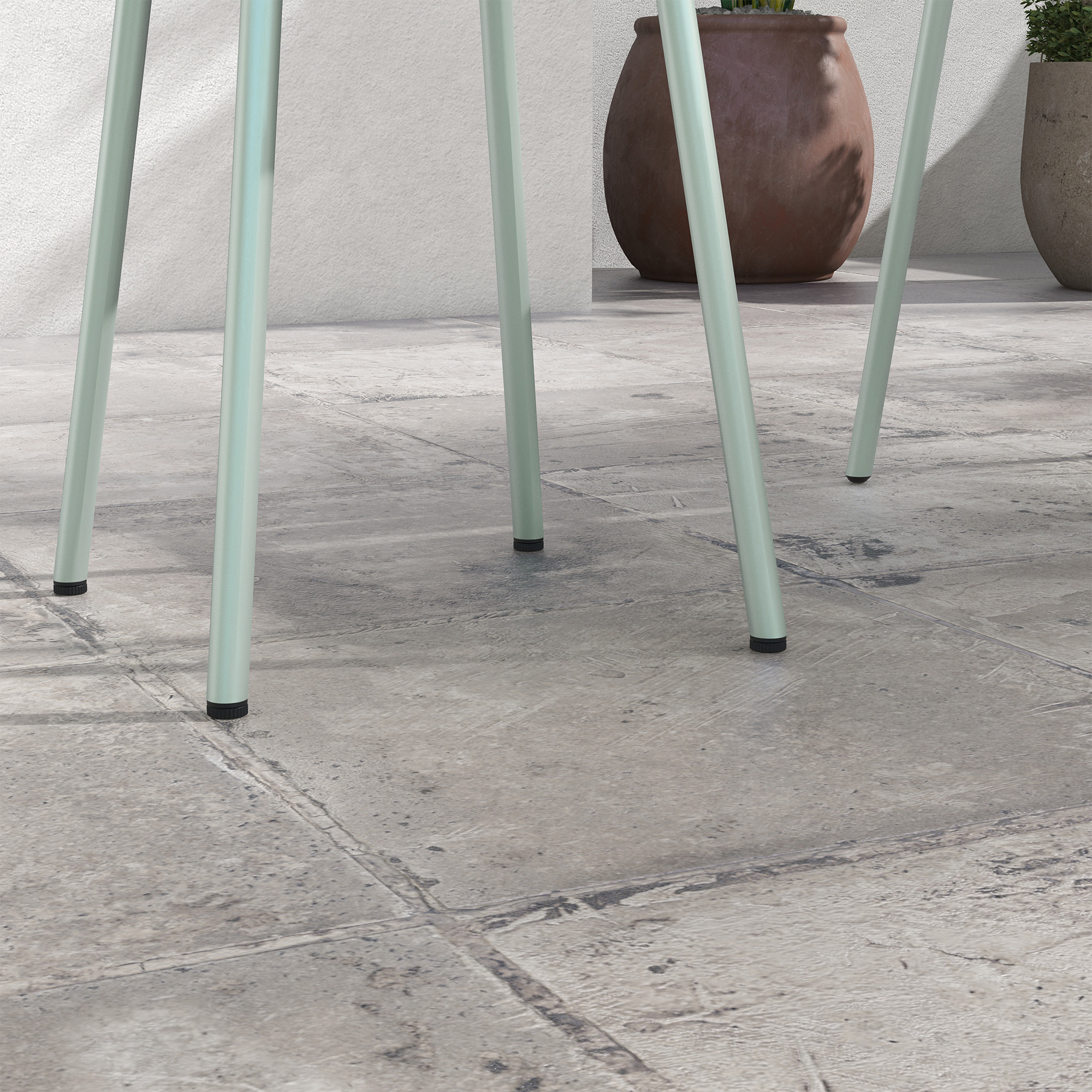 Outsunny 3-delig Bistro-Set Balkonbistro-Set 2-persoons Bistroset, inklapbaar, modern design, 51 x 58 x 78 cm, Groen