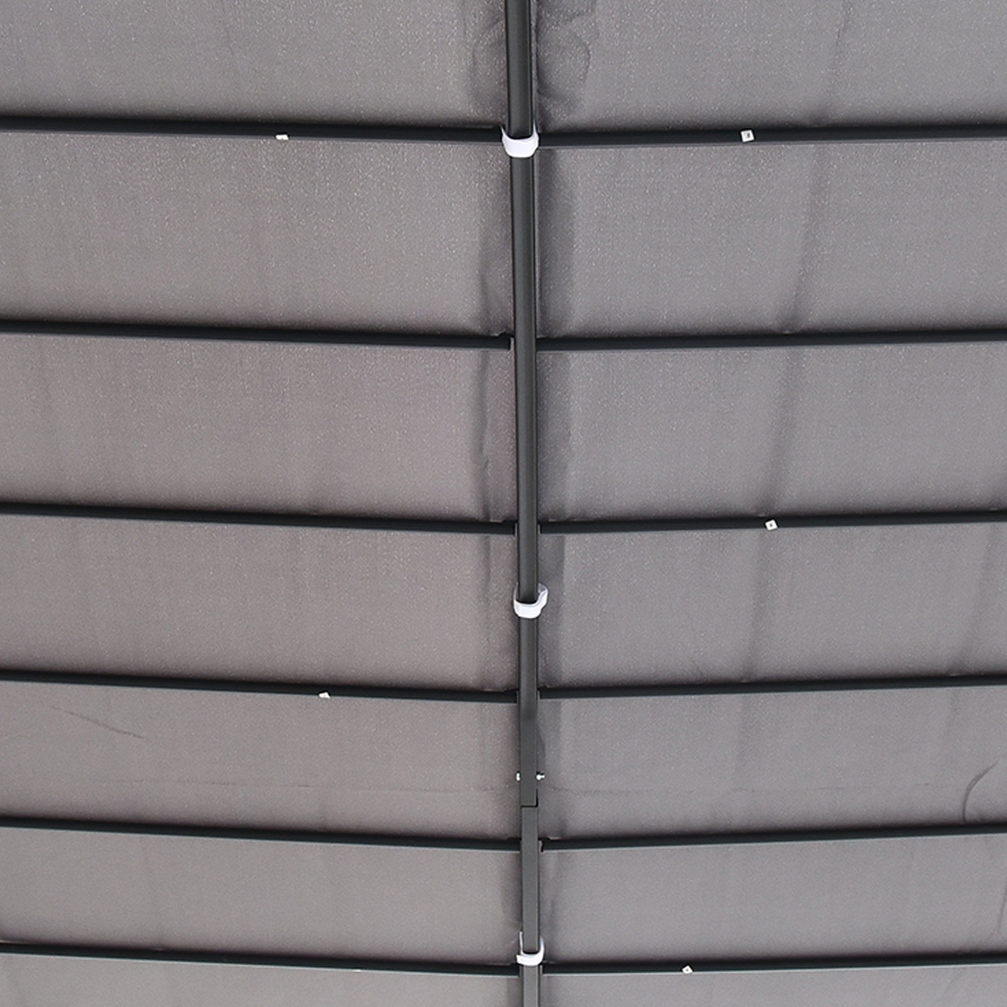 Outsunny Pergola Gazebo Gazebo Luifeltent Metaal Grijs 297x297cm