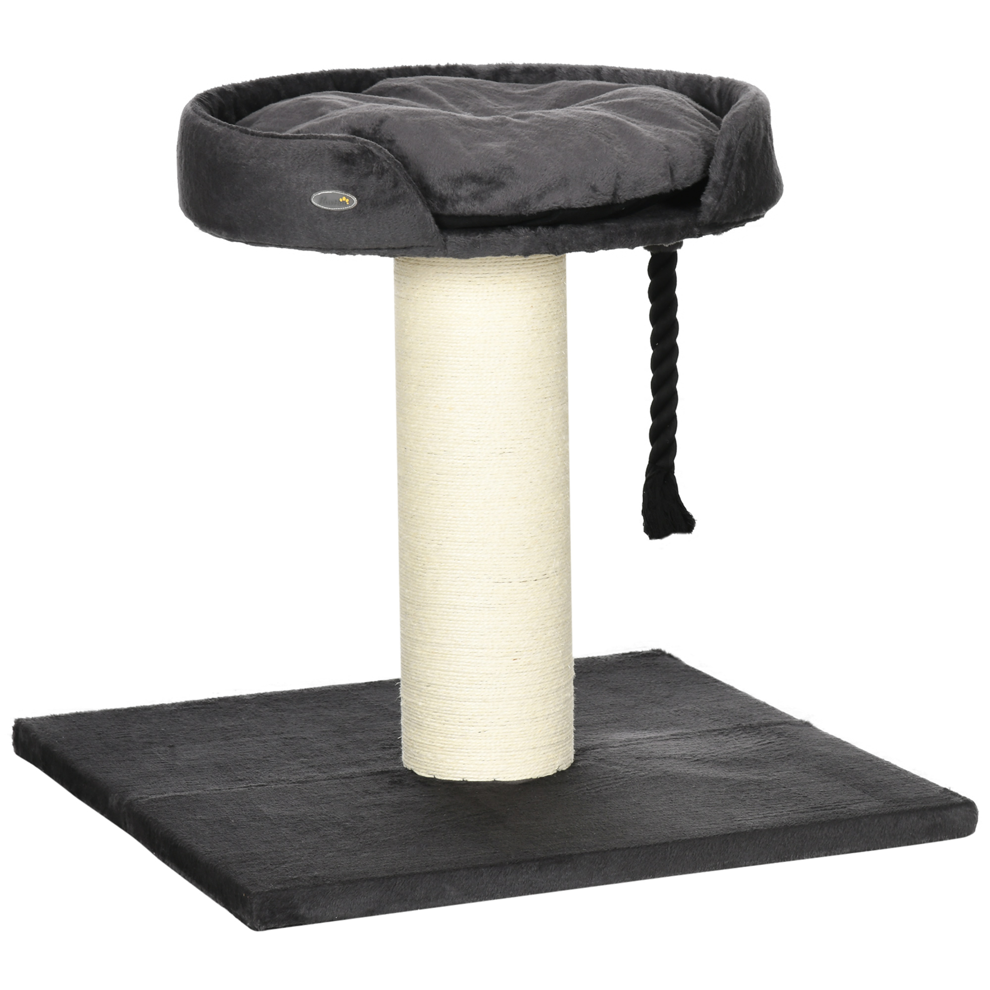 PawHut stevige krabpaal voor grote katten, kattenboom met kattenbed, XXL