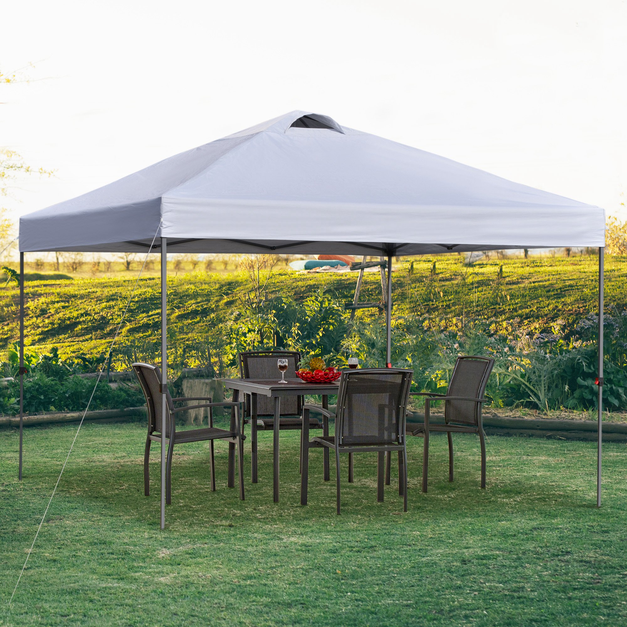 Outsunny tuinpaviljoen partytent