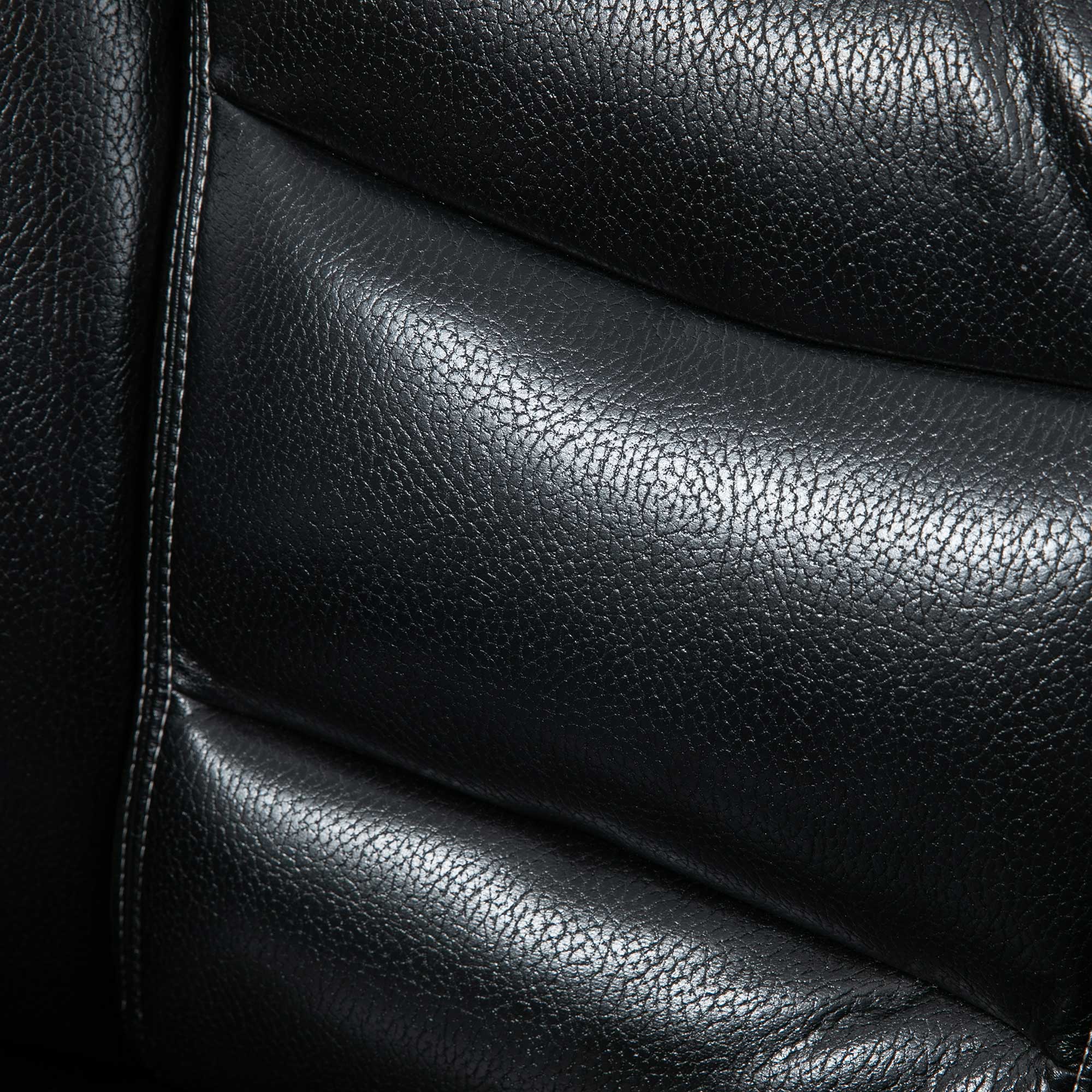HOMCOM Fauteuil met voetenbank, relaxfauteuil, 360° draaibaar, verstelbare rugleuning, zwart+bruin