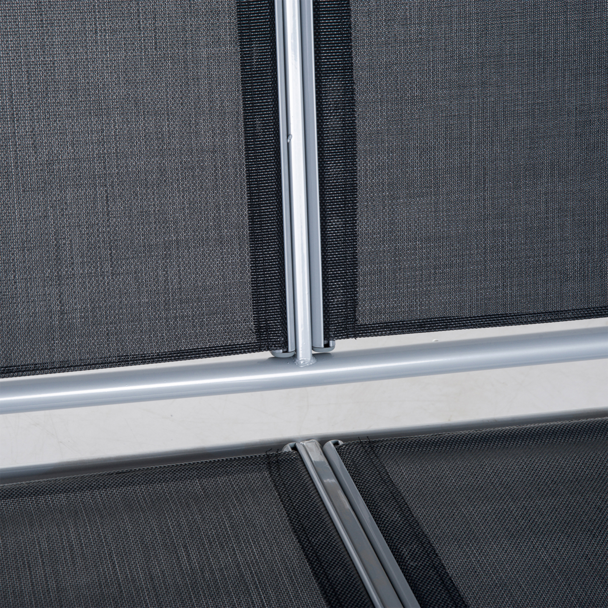 Outsunny 3-zits schommelzitje 171cm x 108cm x 154cm