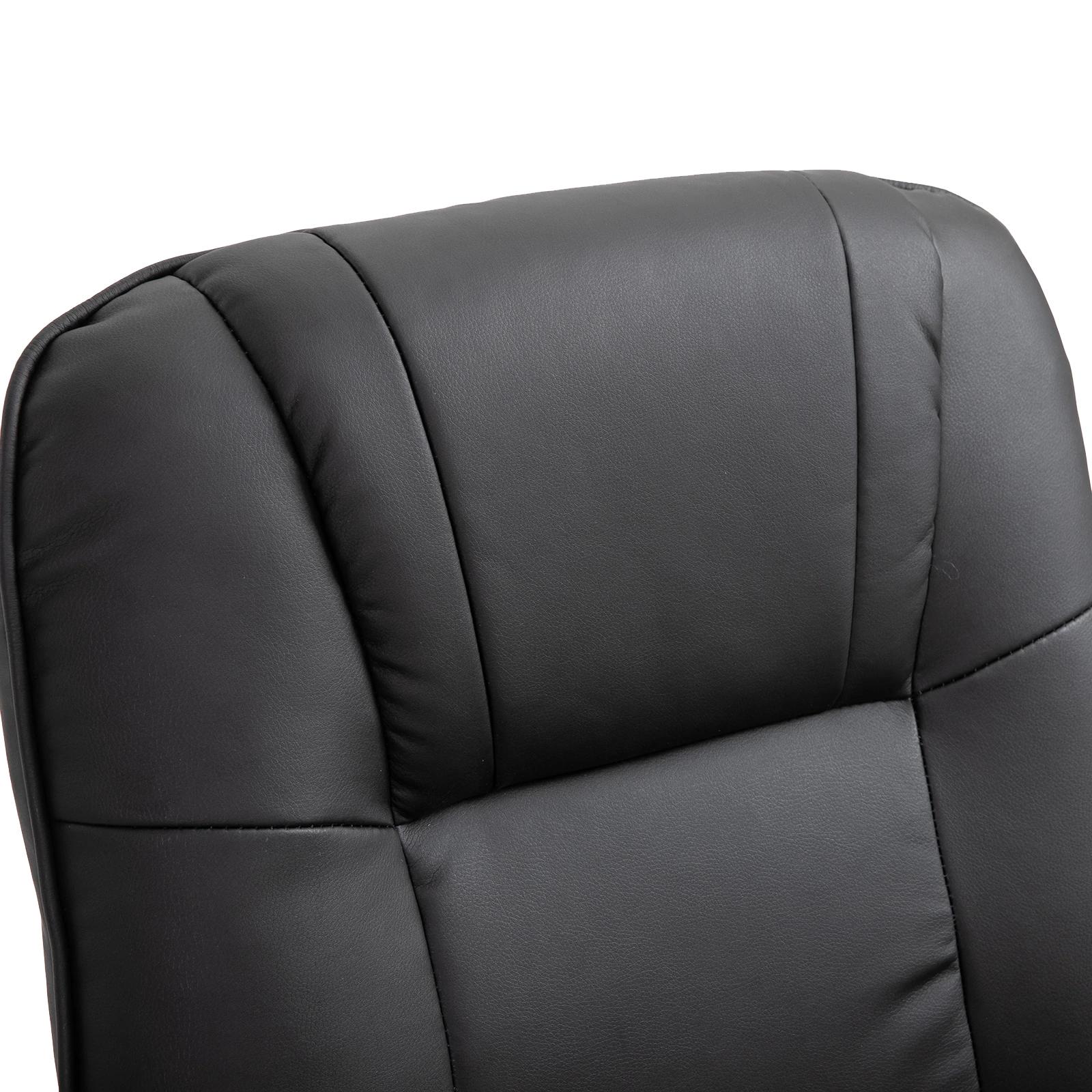HOMCOM Relax TV-stoel fauteuil zwart