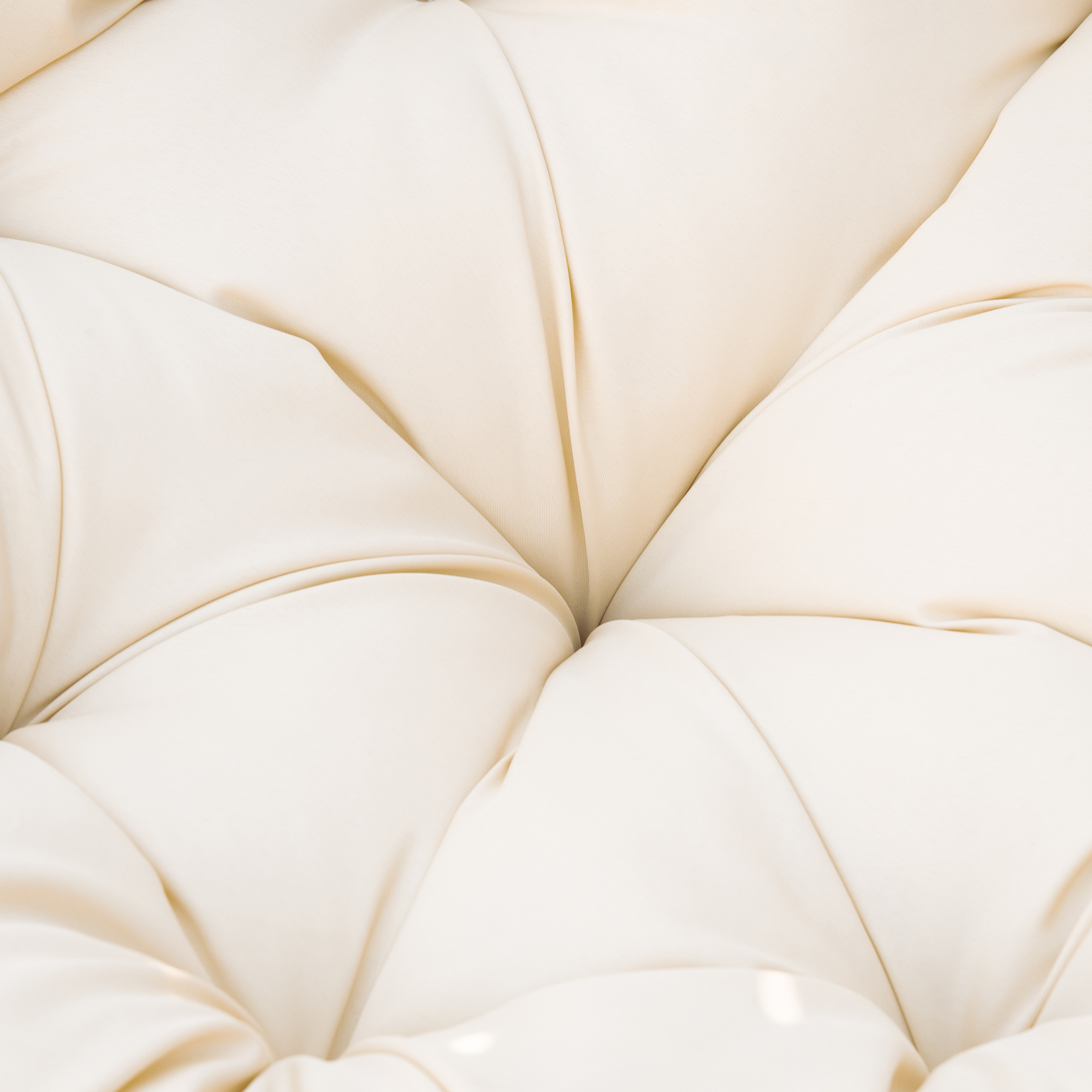 Outsunny Papasan Stoel Rotan Fauteuil met Kussen, Kunstrotan, Draaibaar, 87 x 97 x 86 cm, Beige