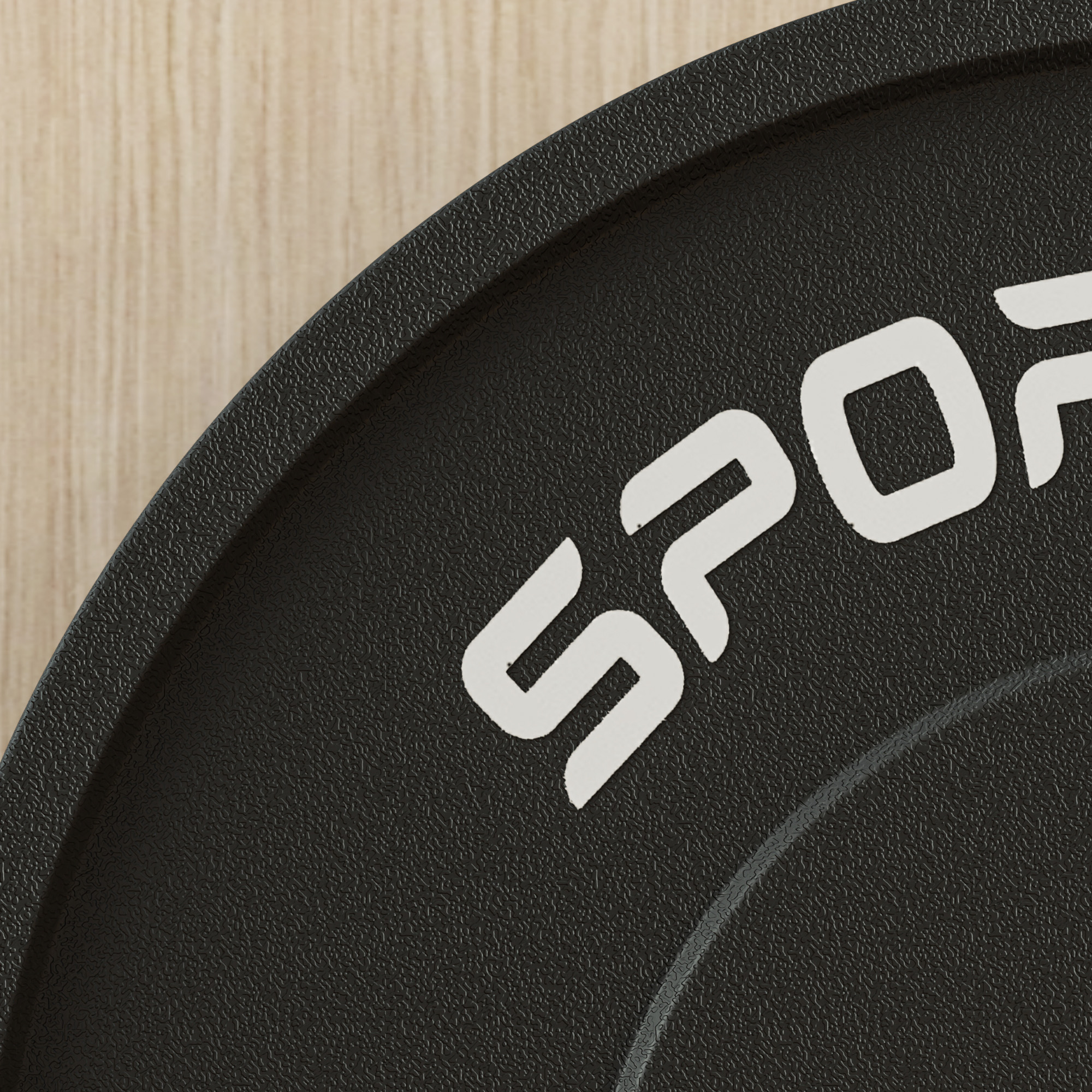 SPORTNOW Halterschijvenset, 2 x 20 kg, Olympische standaard, Rubber, Geluidsarm, Zwart