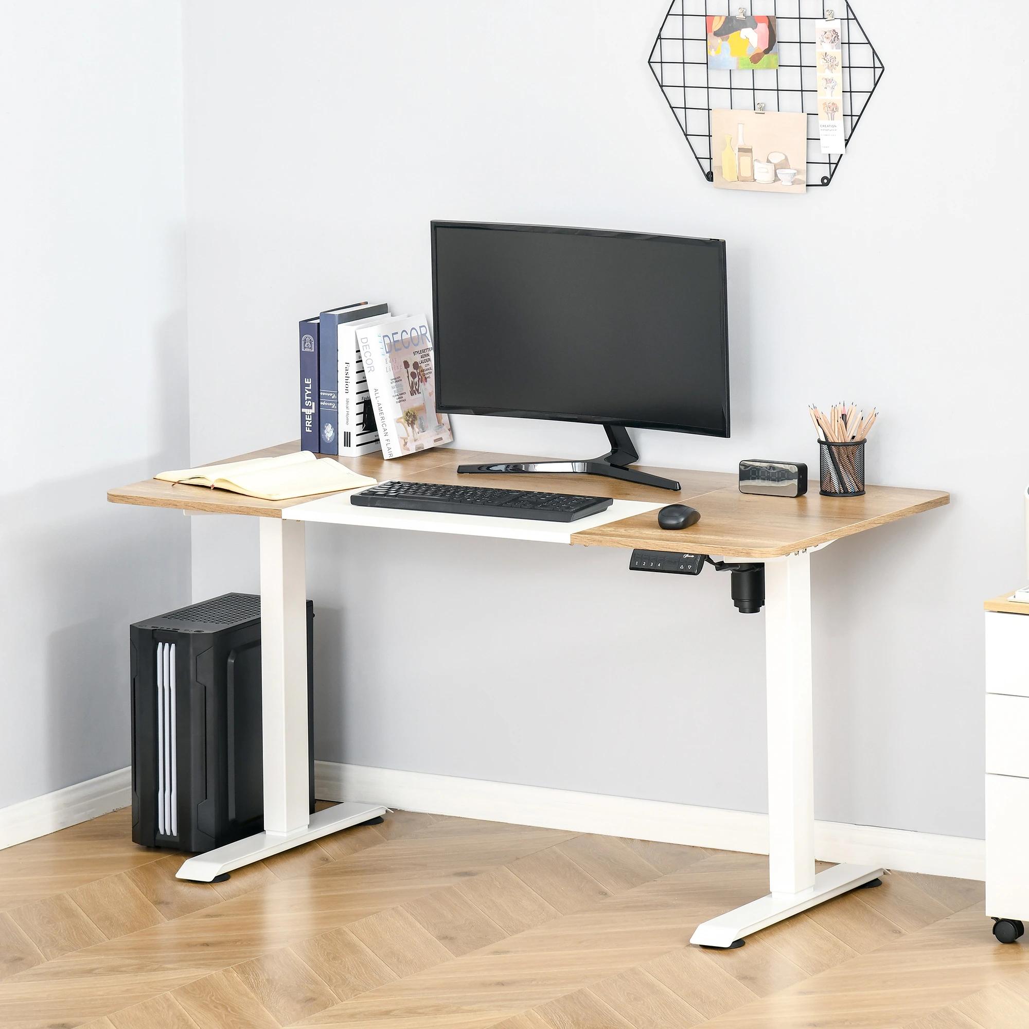Vinsetto elektrisch bureau computertafel Bureau