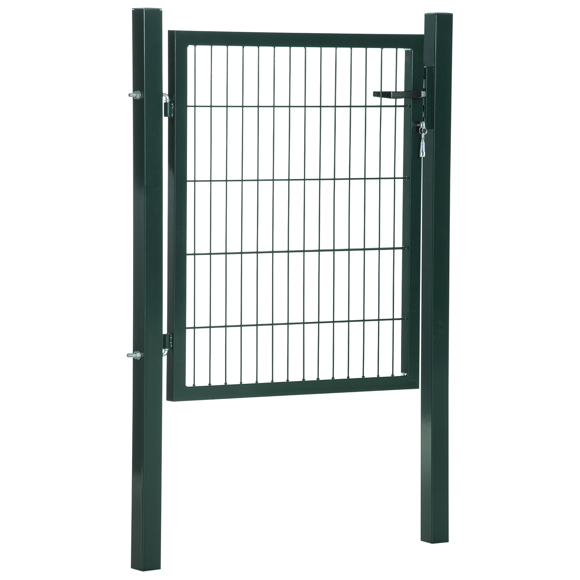 HOMCOM stalen tuinpoort 97 x 150 cm
