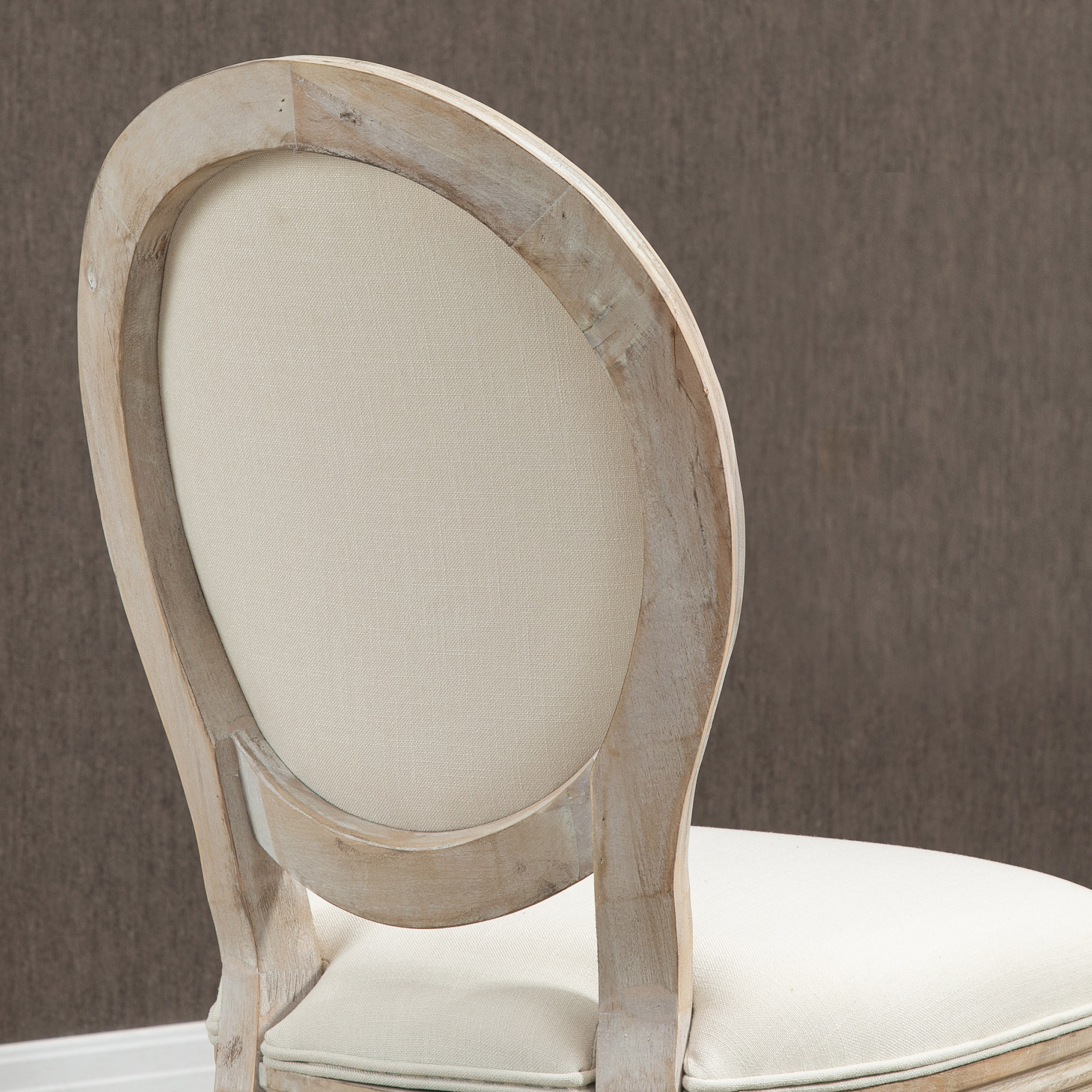 HOMCOM set van 2 eetkamerstoelen 49 cm x 56 cm x 96 cm