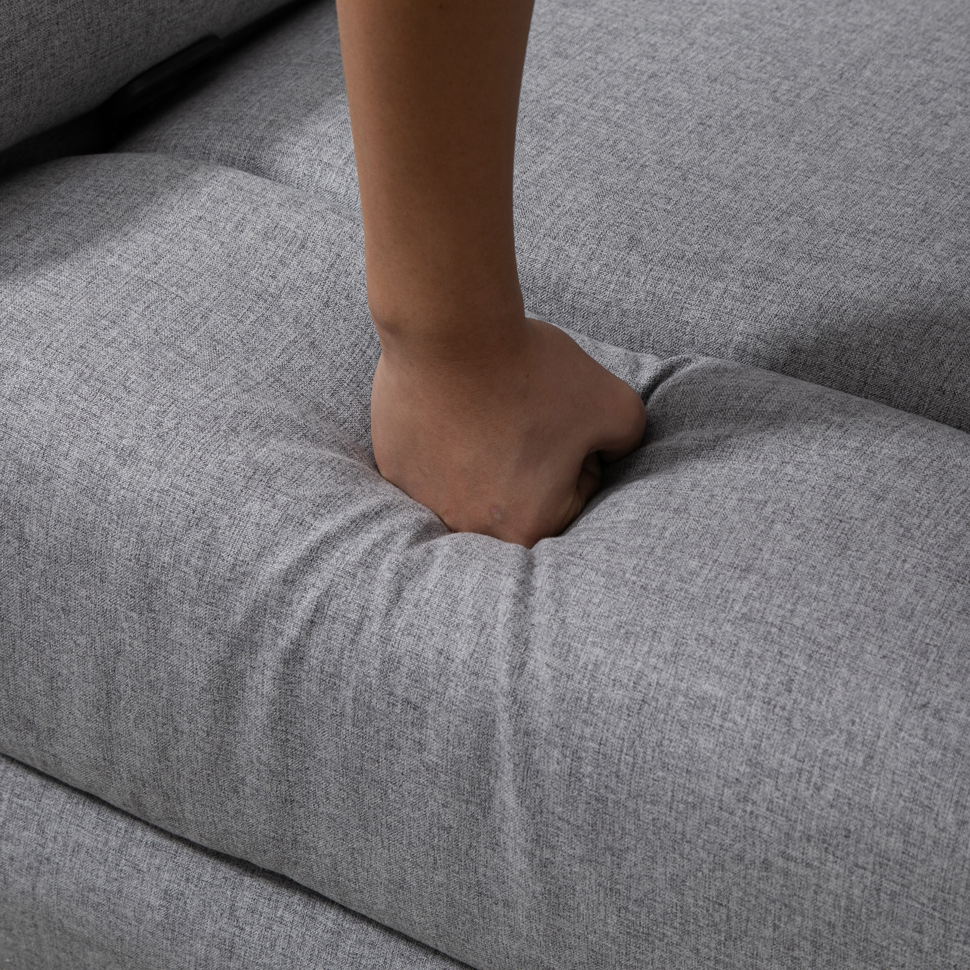 HOMCOM relaxfauteuil met ligfunctie 91 cm x 92 cm x 102 cm