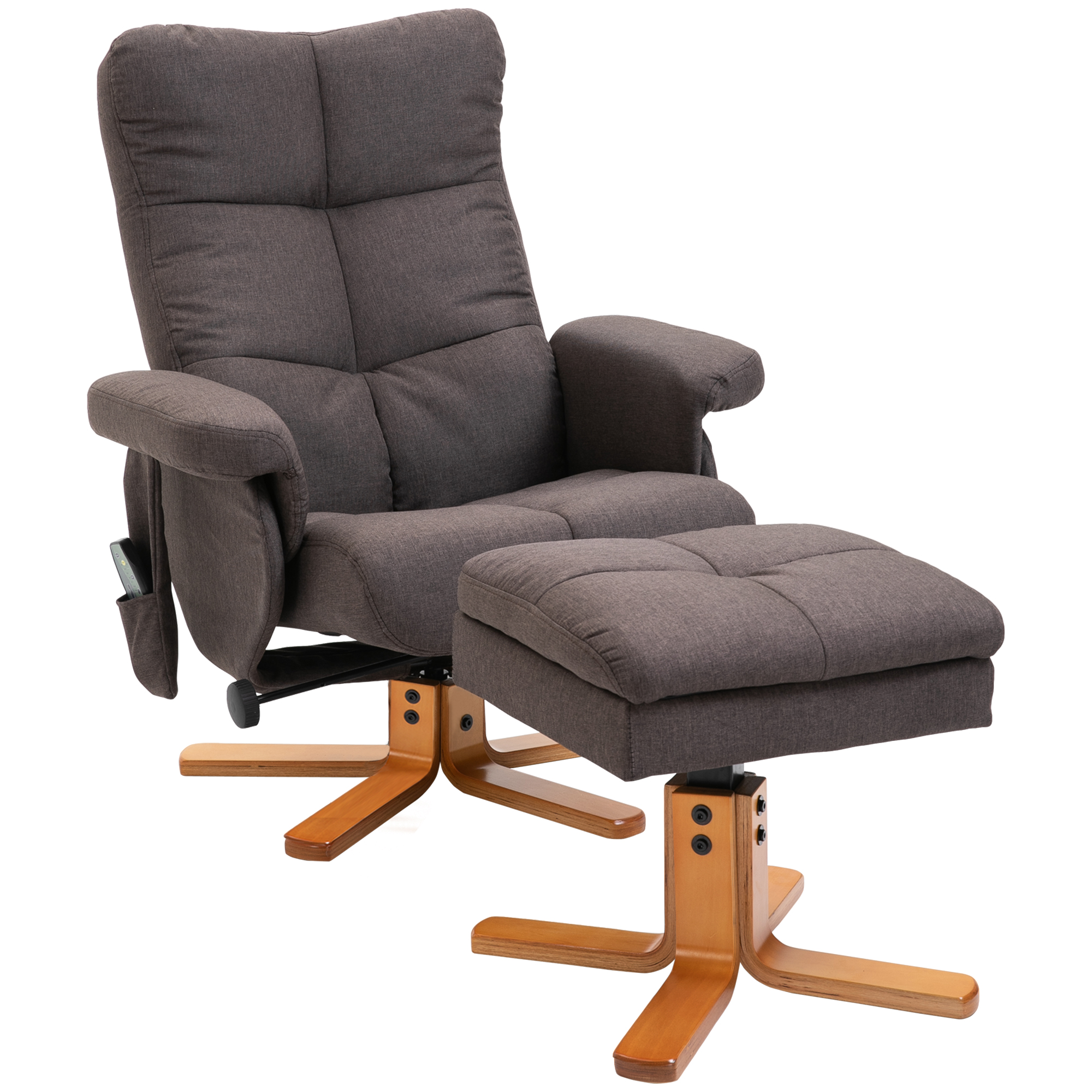 HOMCOM massagestoel 80 cm x 86 cm x 99 cm
