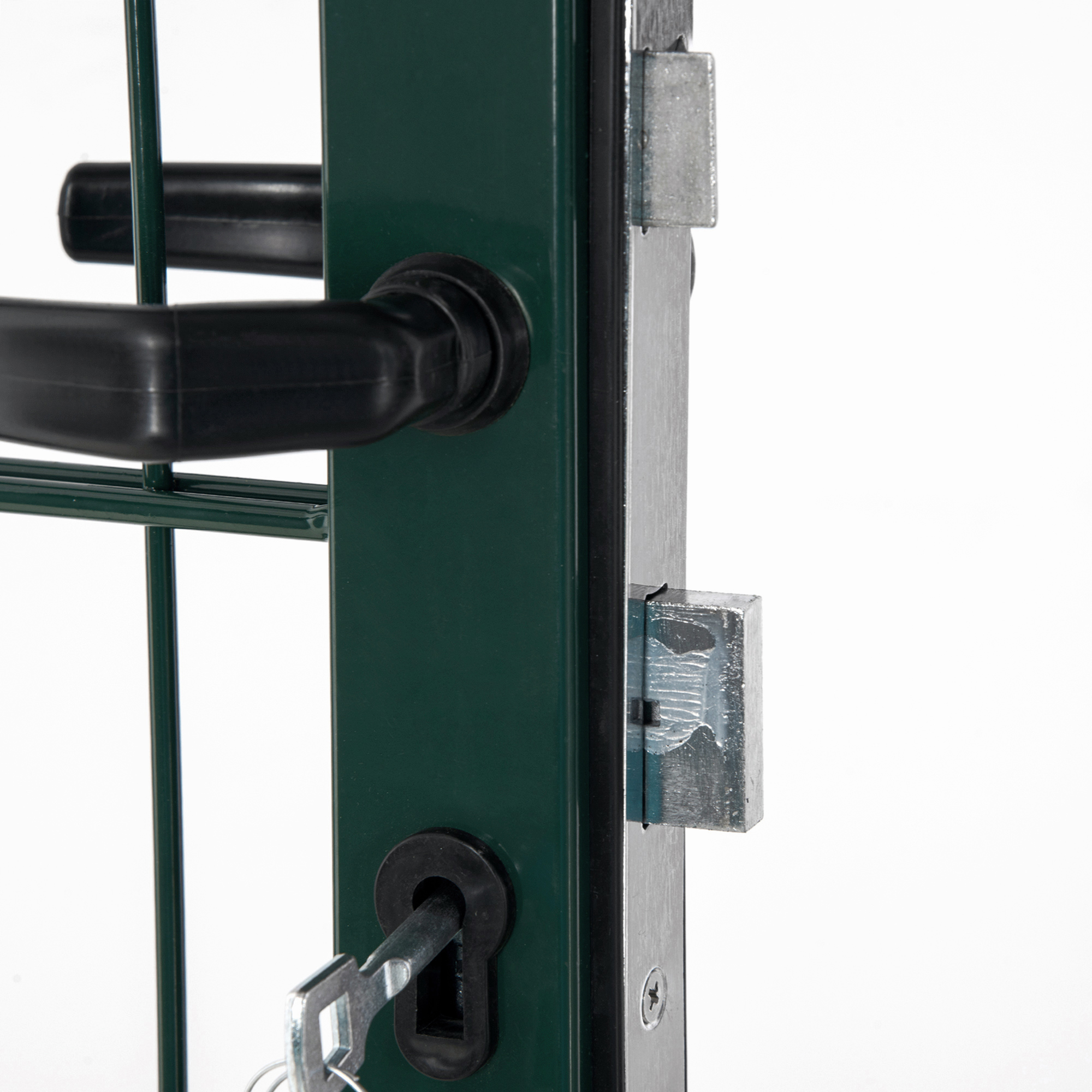 HOMCOM stalen tuinpoort 97 x 150 cm
